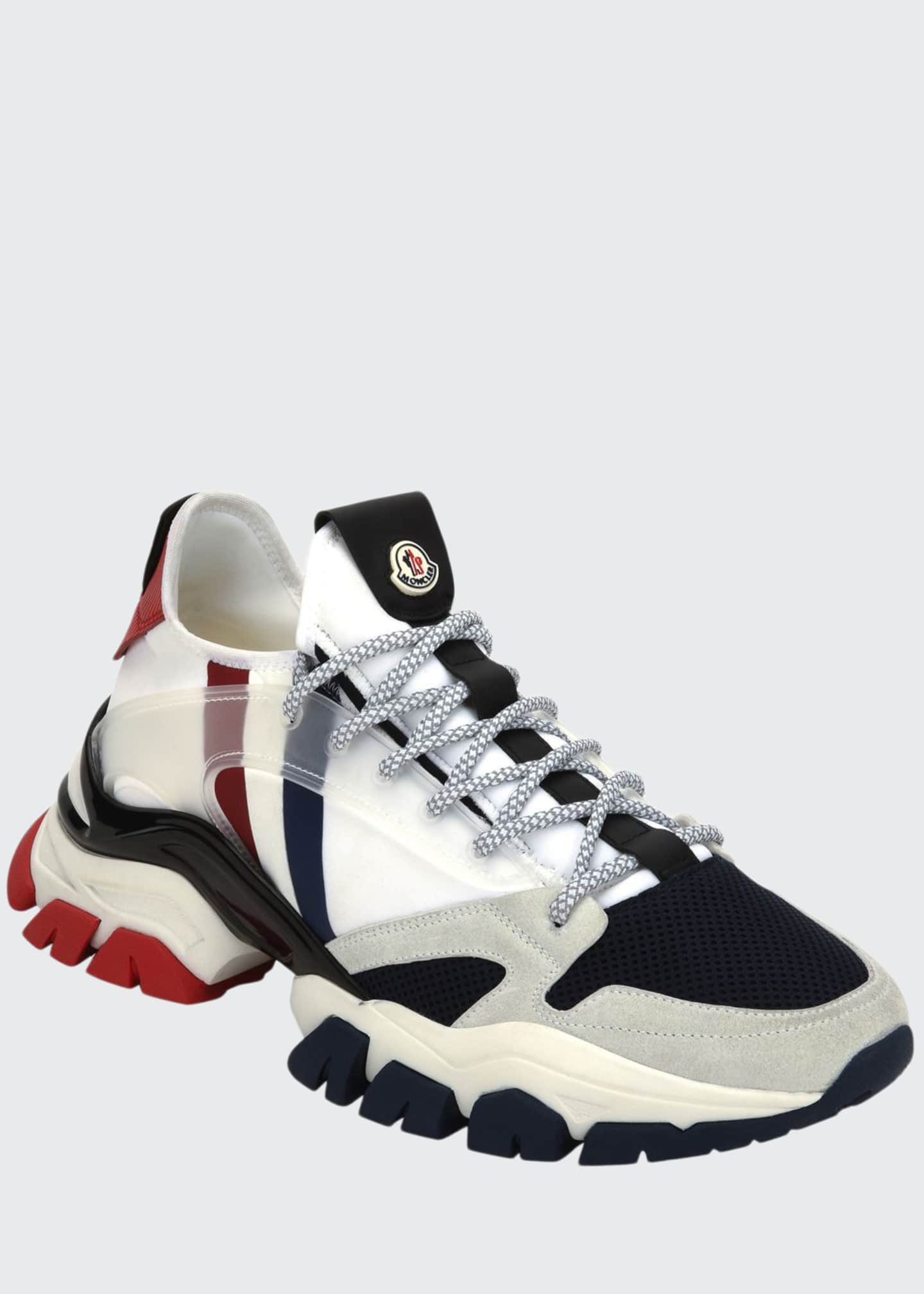 Moncler Men's Trevor Chunky Nylon Trainer Sneakers Bergdorf Goodman