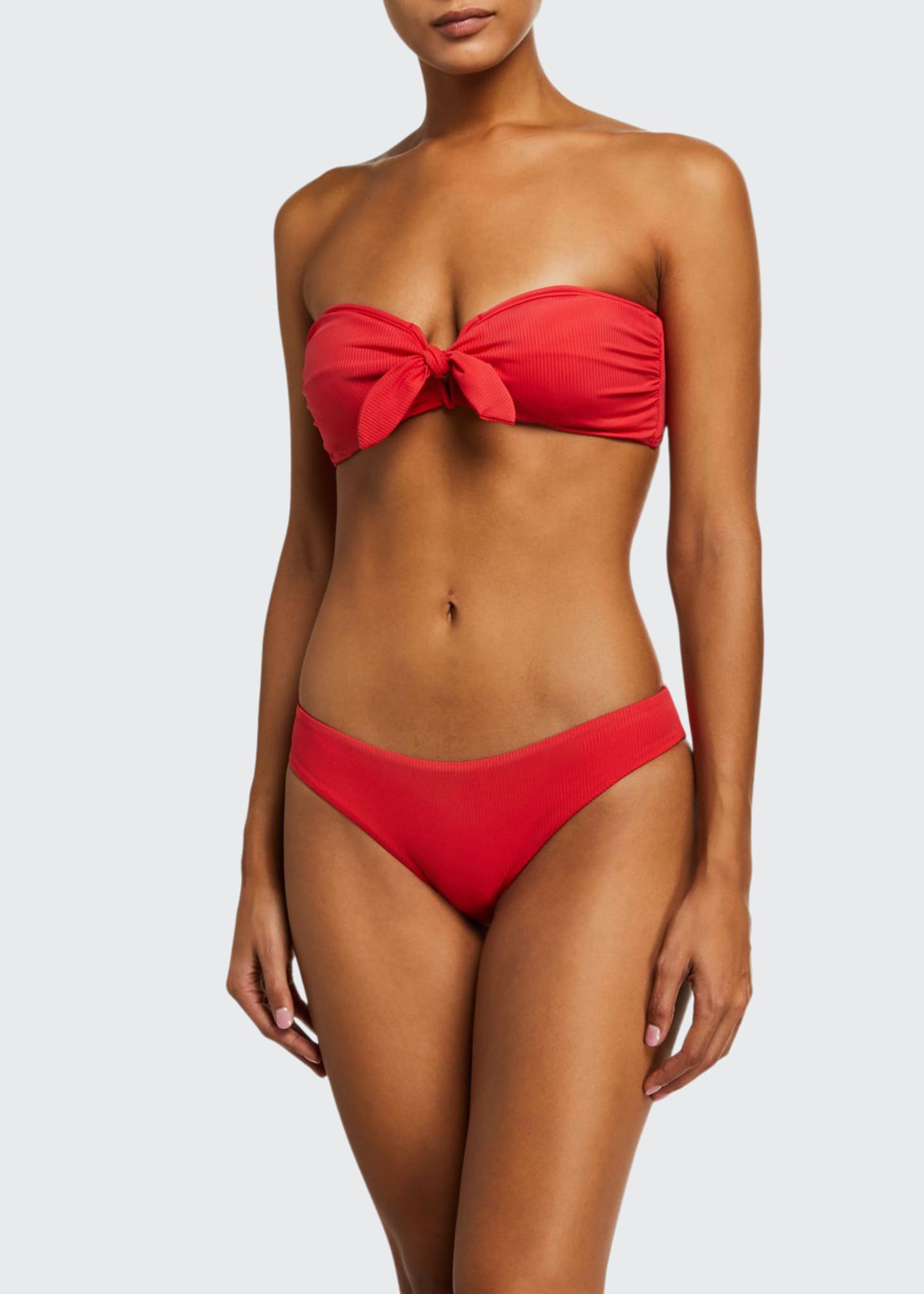 bandeau swim top