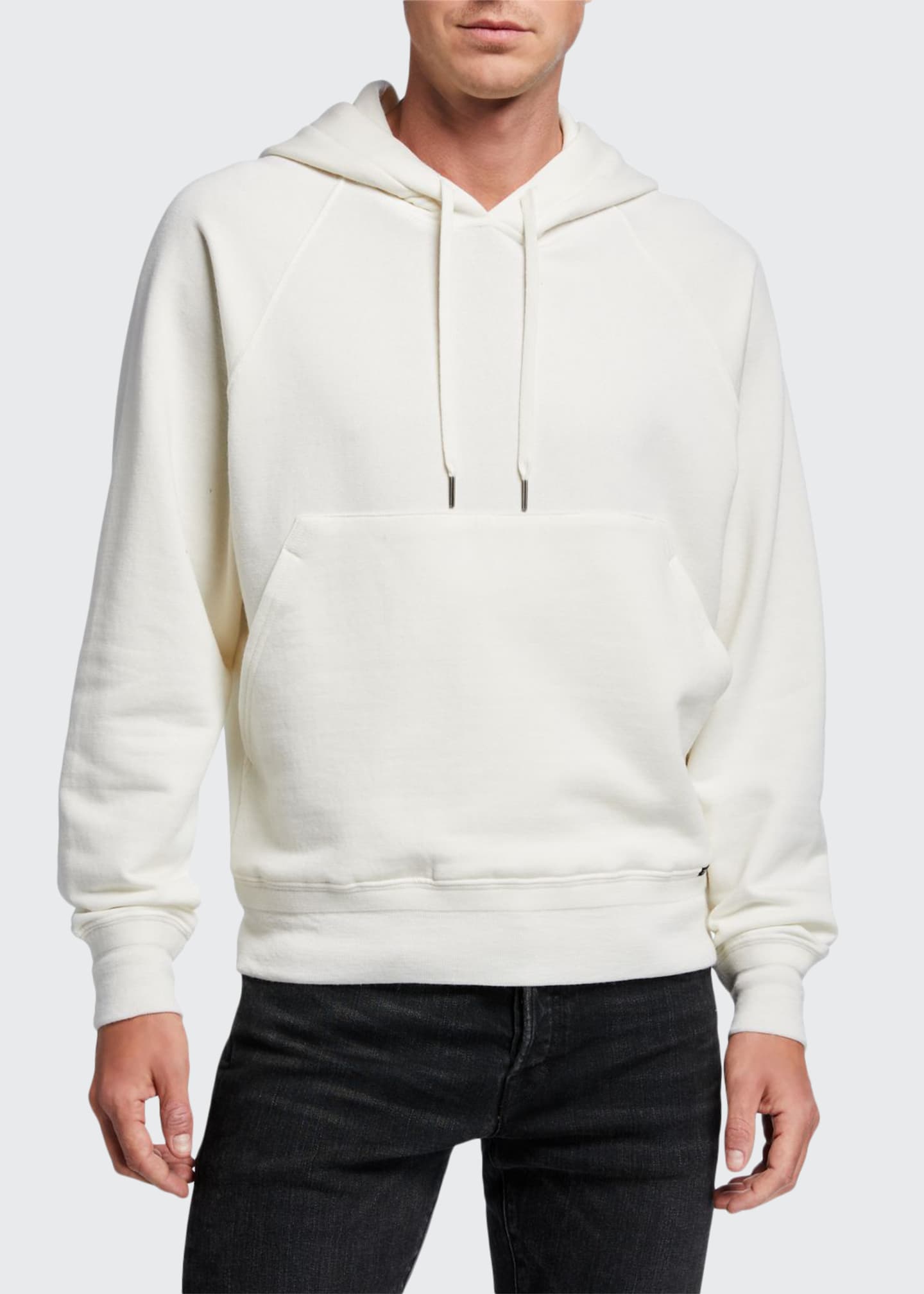 solid pullover hoodie