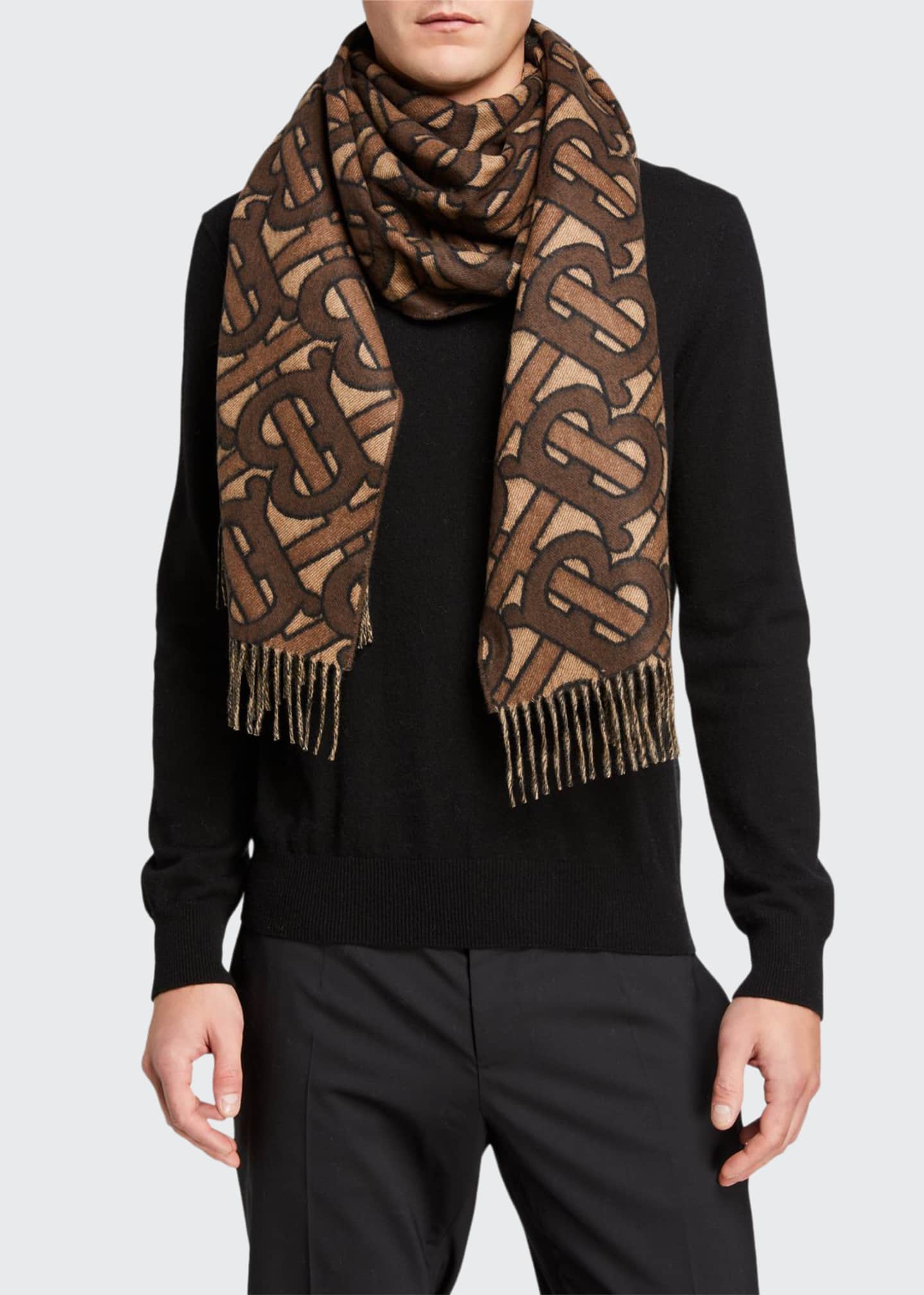 burberry shawl with initials