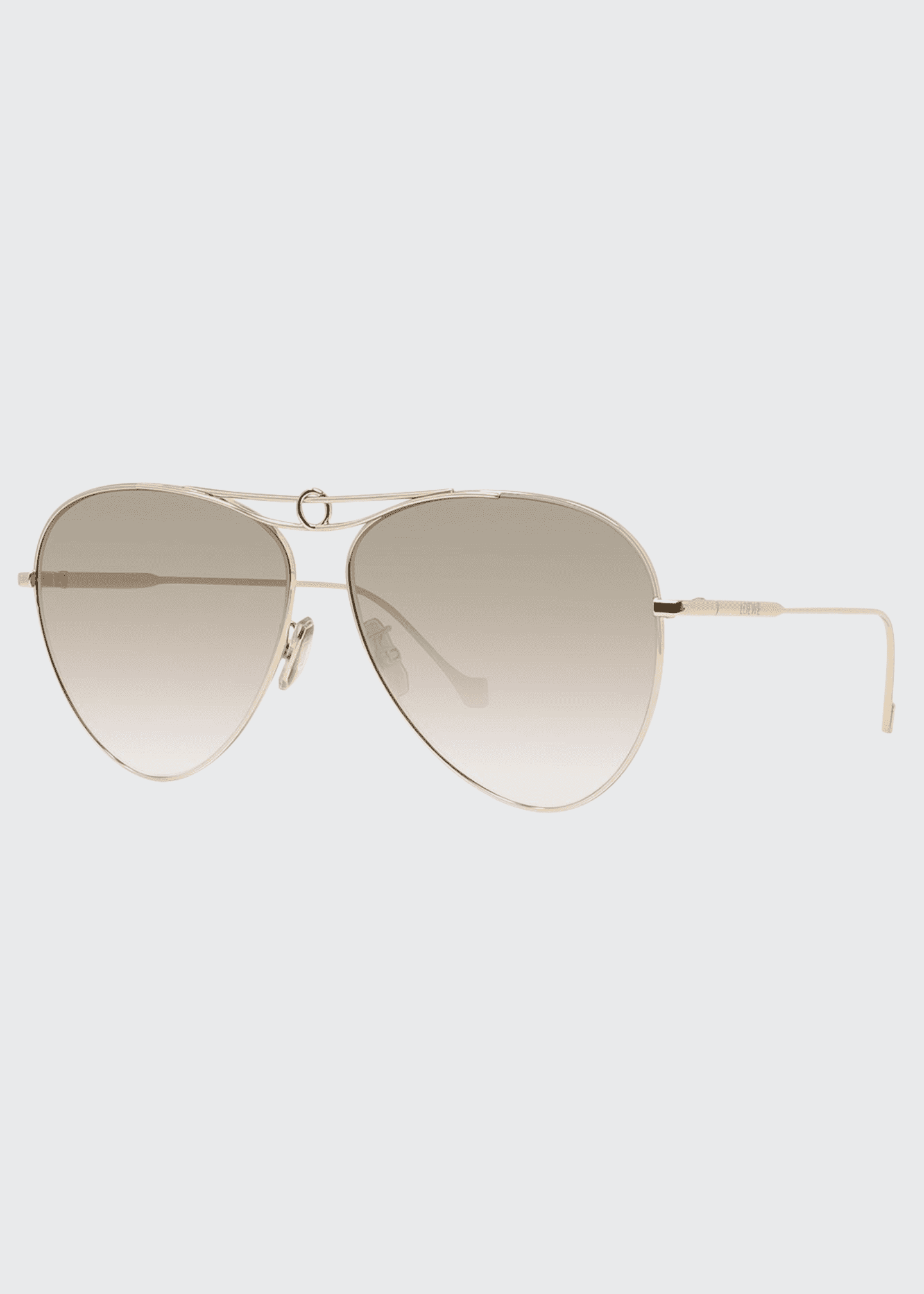Loewe Metal Aviator Sunglasses - Bergdorf Goodman