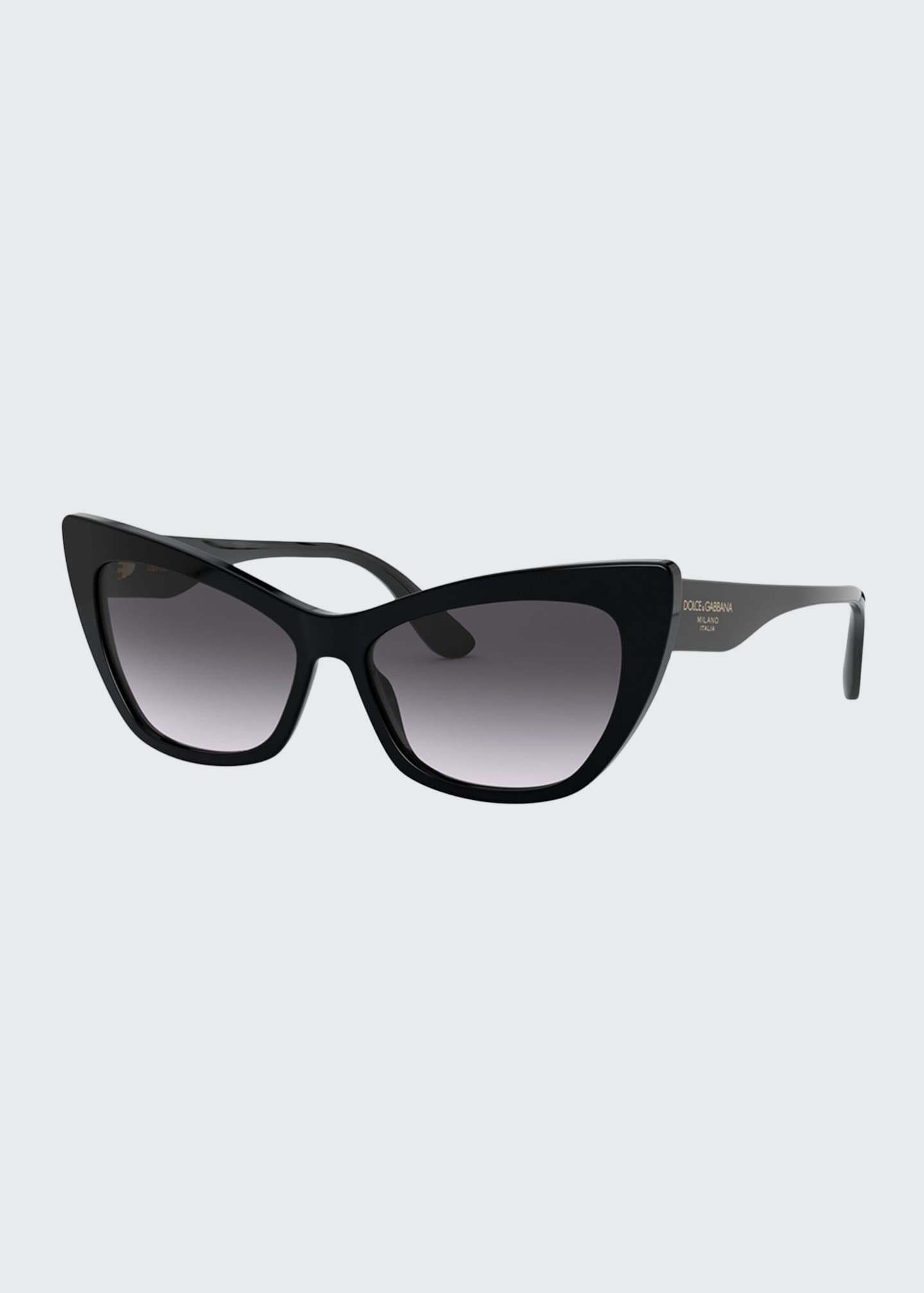 Dolce Gabbana Gradient Acetate Cat Eye Sunglasses Bergdorf Goodman