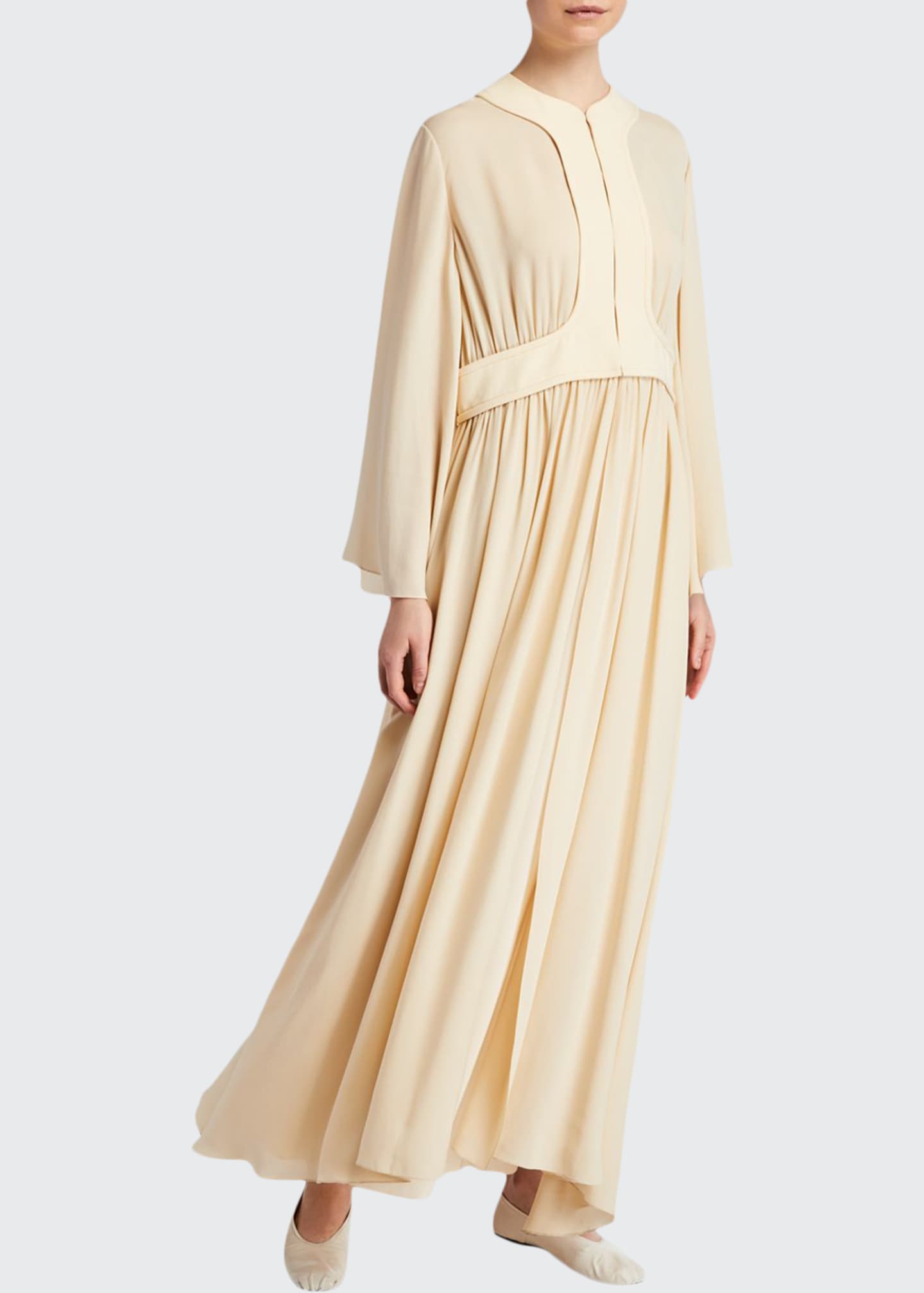 The Row Smith Pleated Midi Dress Bergdorf Goodman The row dresses at farfetch exemplify the label's contemporary sophistication. smith pleated midi dress