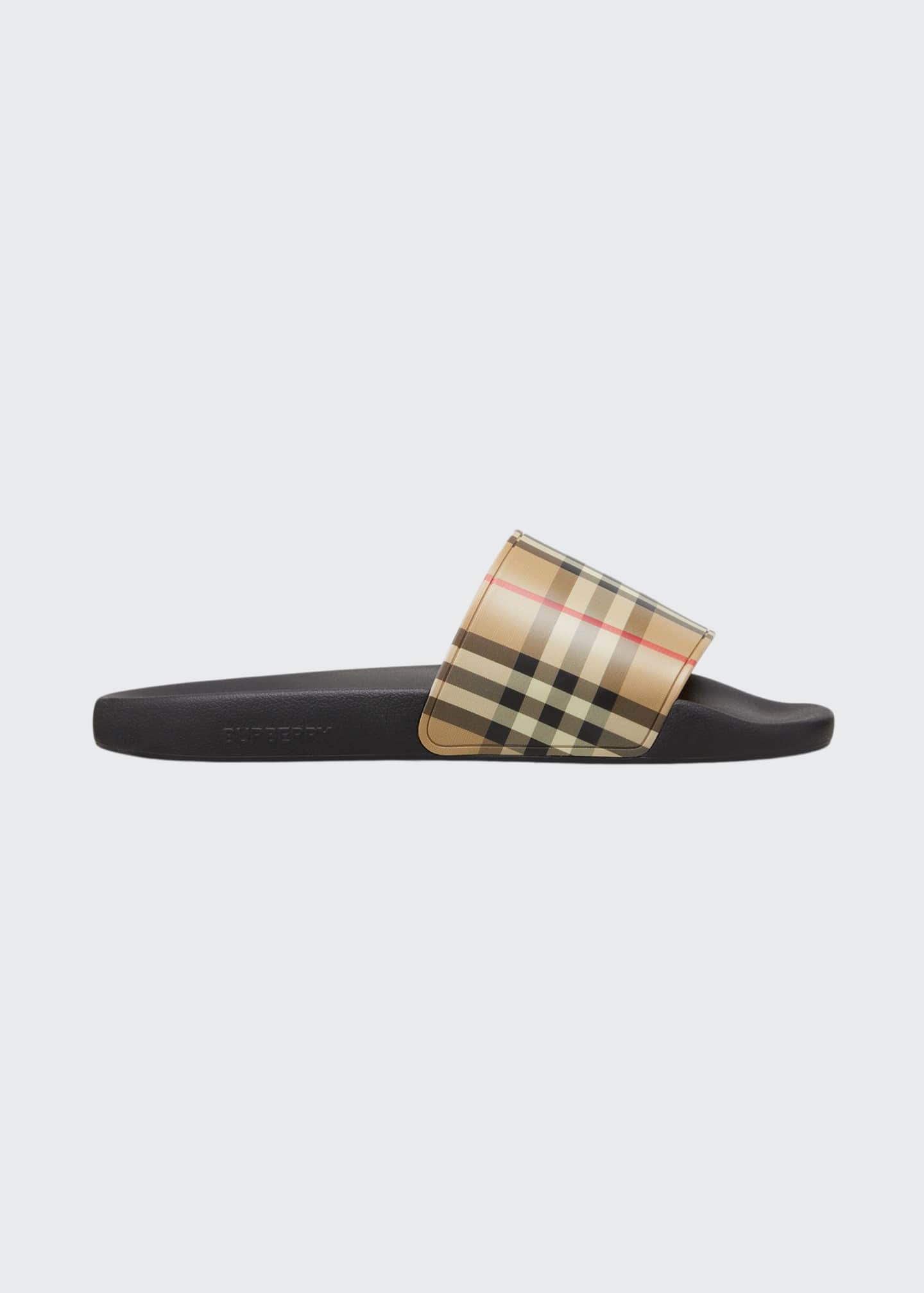 burberry mens slides