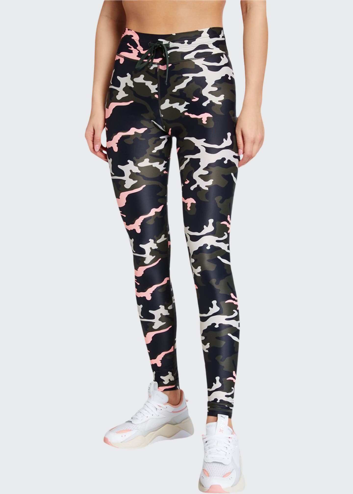 the north face all over print leggings