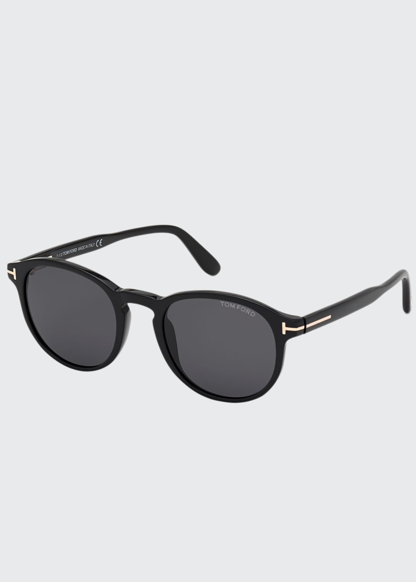 TOM FORD Men's Dante Round Plastic Sunglasses - Bergdorf Goodman