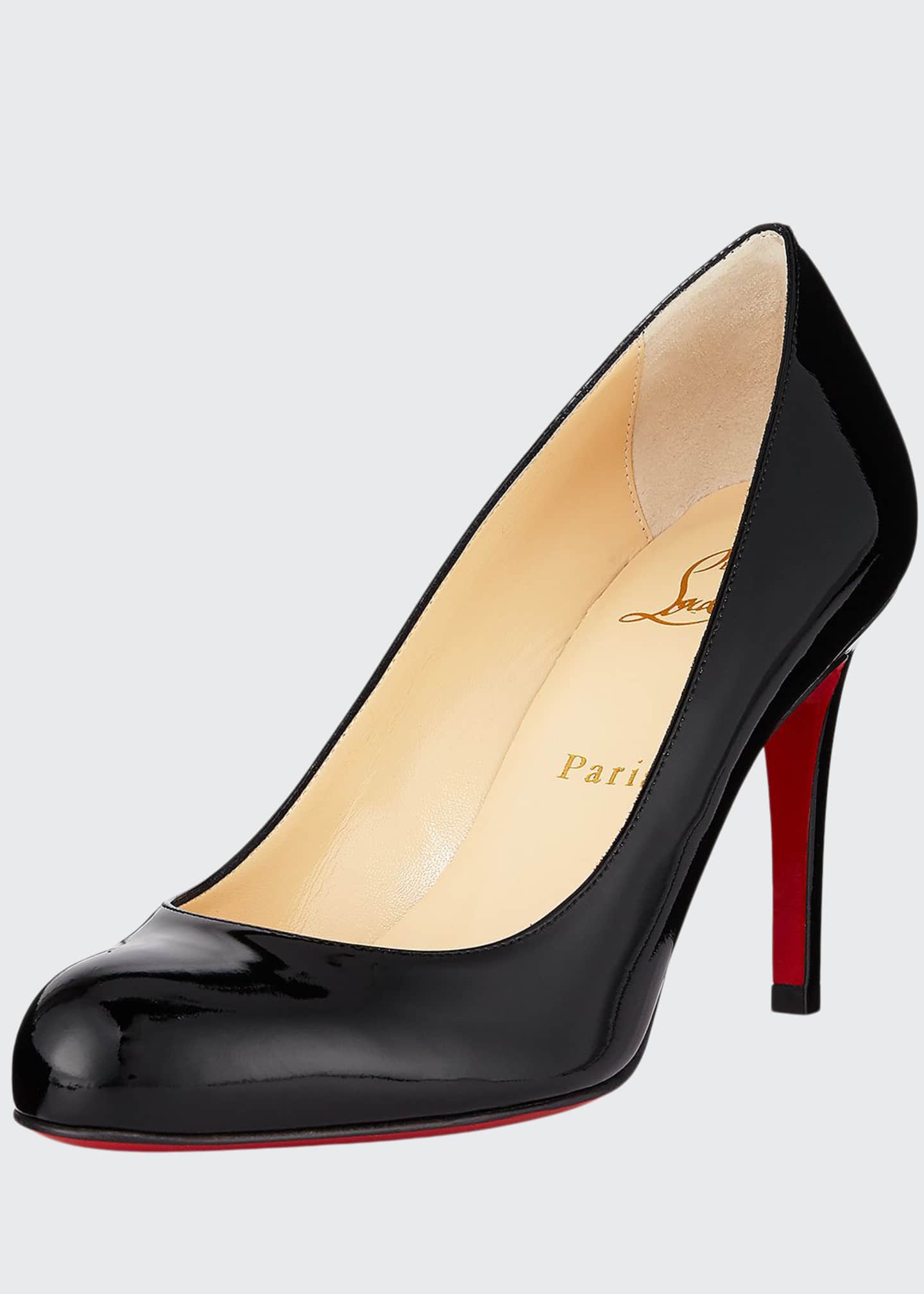 Christian Louboutin Simple Patent 85mm Red Sole Pumps - Bergdorf Goodman