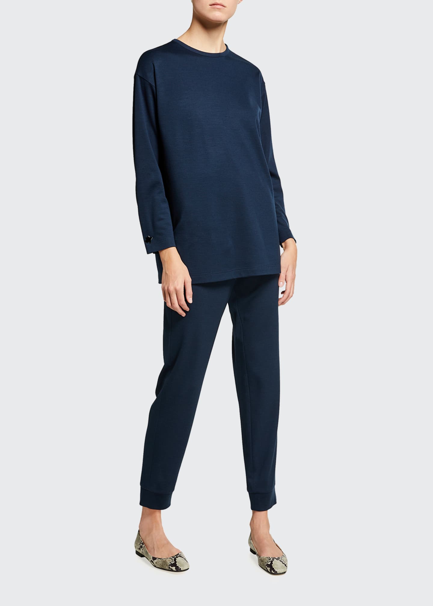 wool jogger set