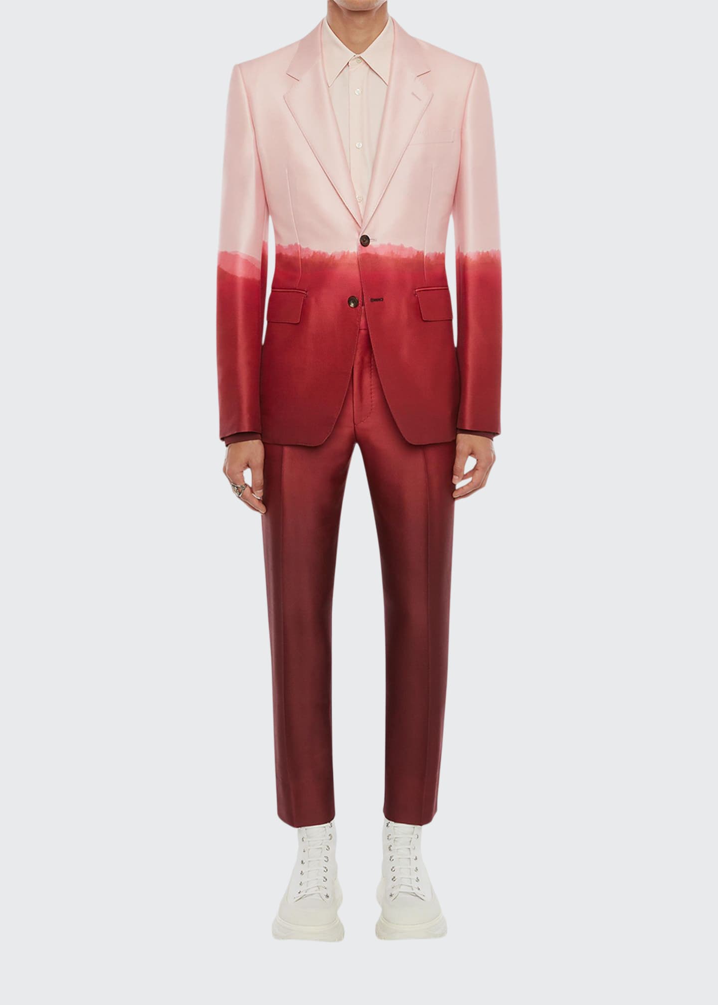 Alexander McQueen Men's DipDyed Sport Jacket Bergdorf Goodman