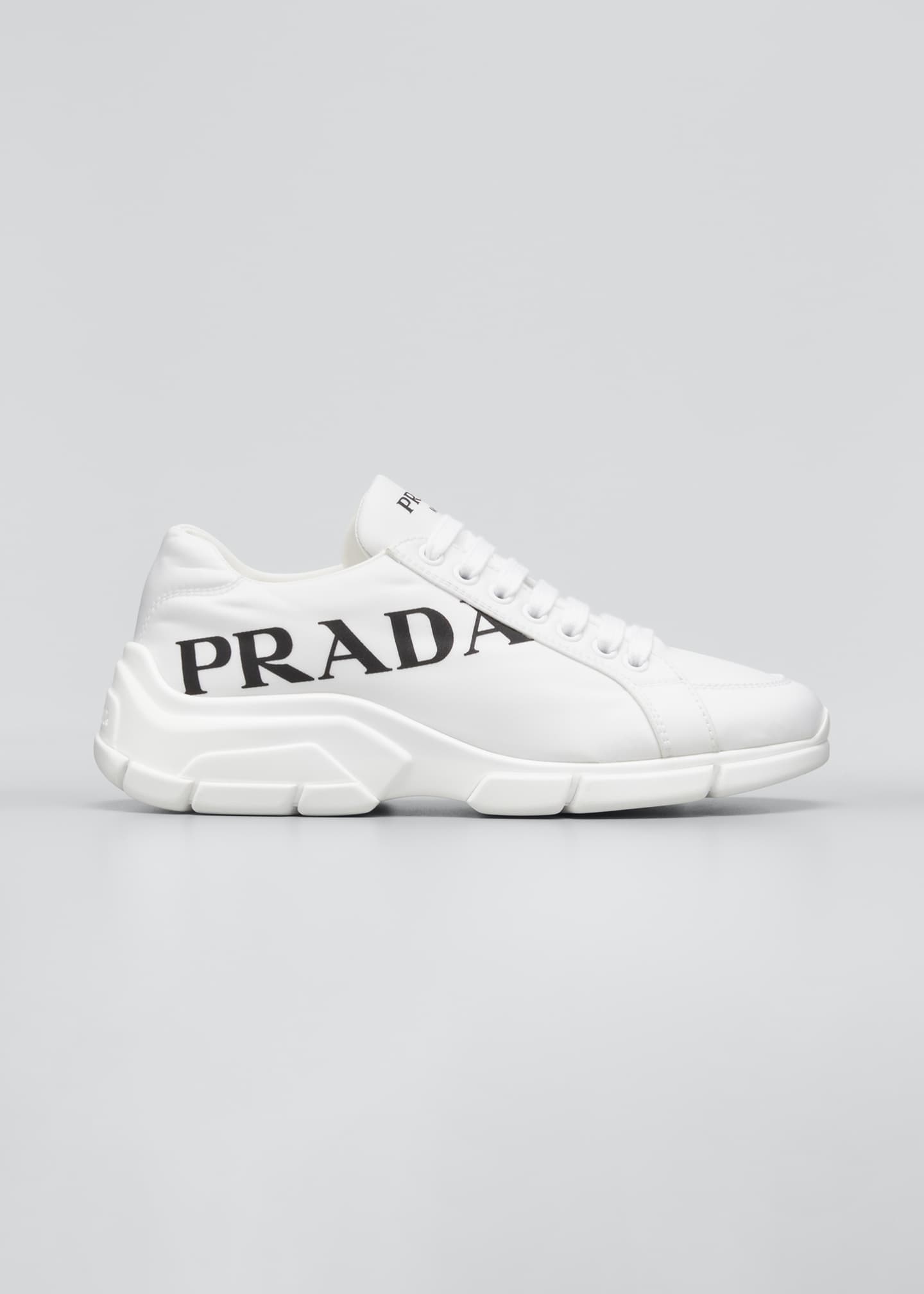 prada logo stripe sneaker