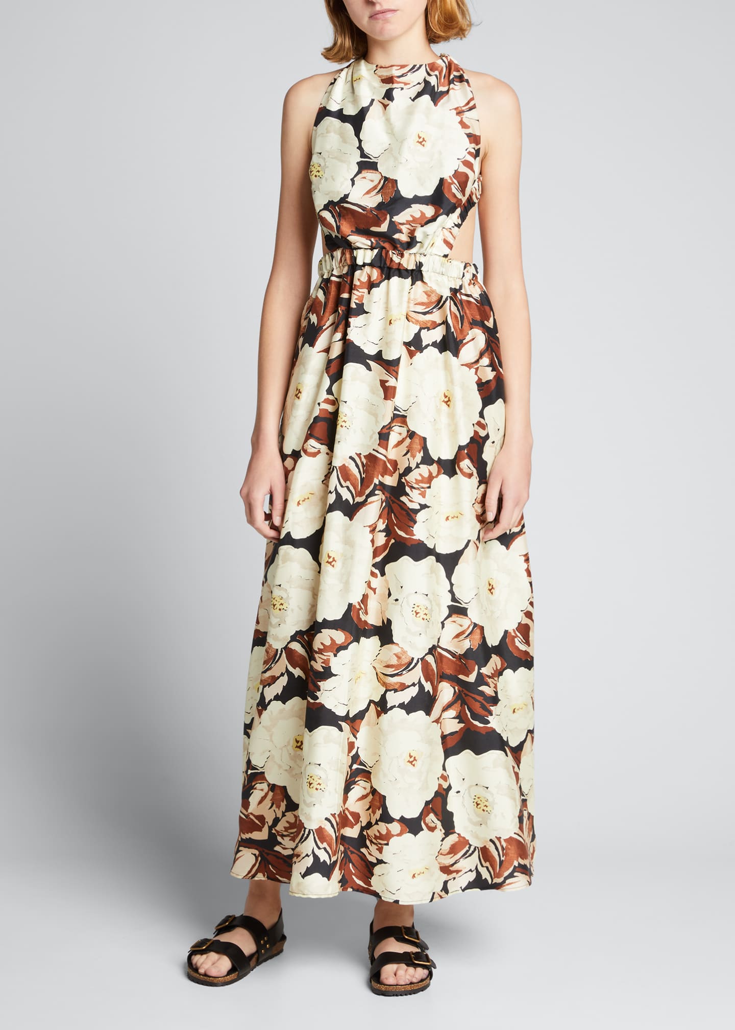 sir vivienne strapless gown