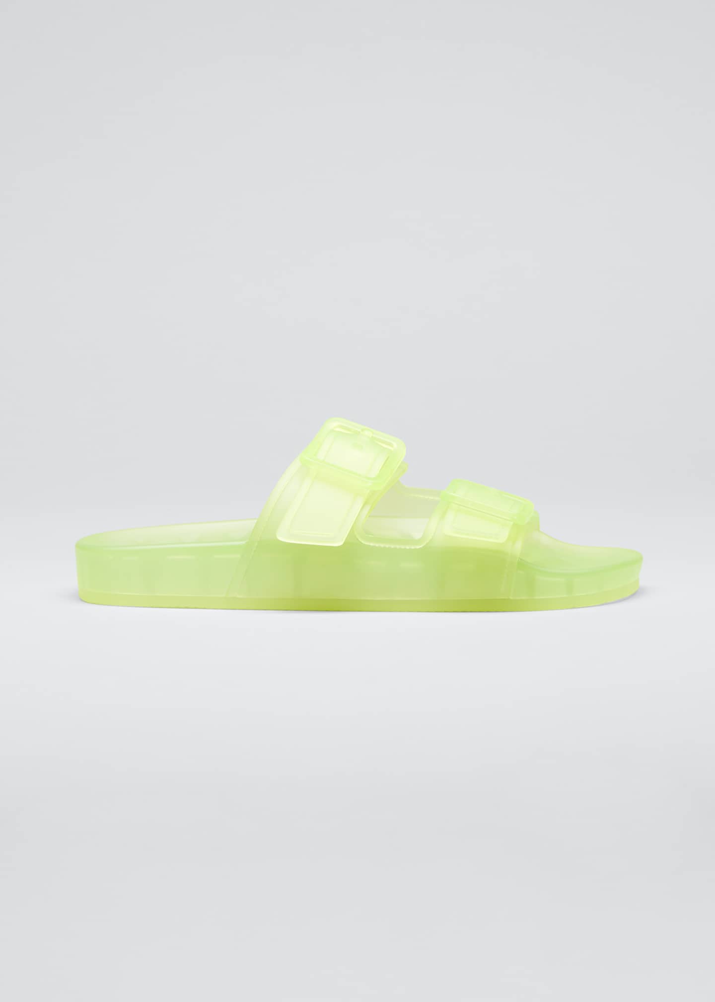 Balenciaga Mallorca Dual-Buckle Slide Sandals - Bergdorf Goodman