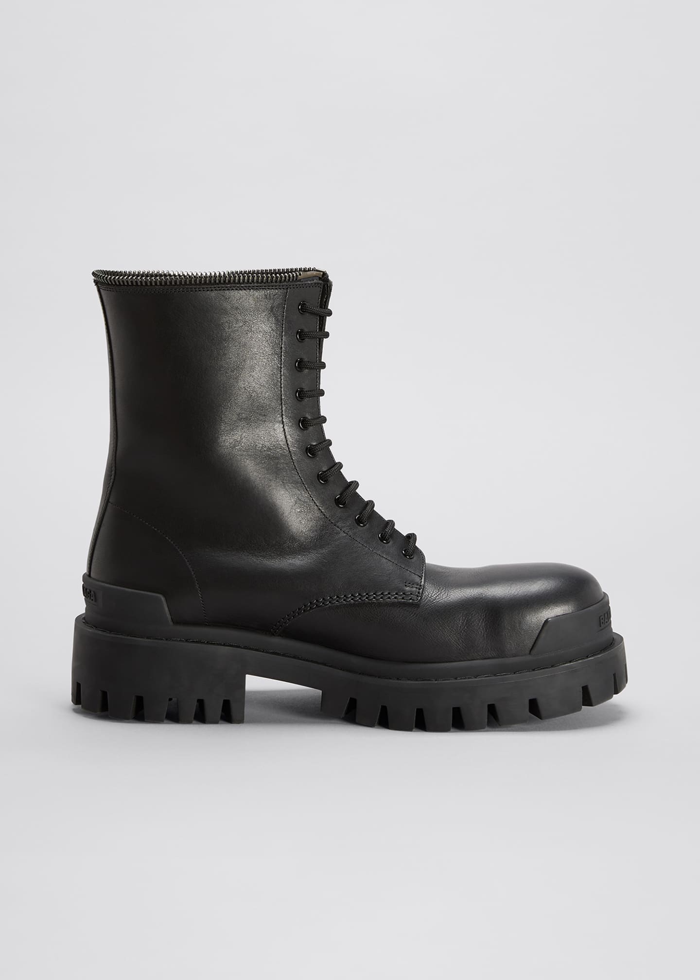 balenciaga boots brown