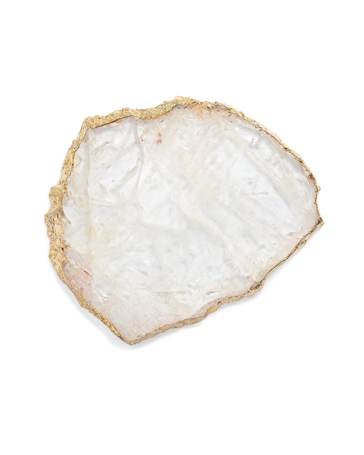 Anna New York Crystal & Gold Platter