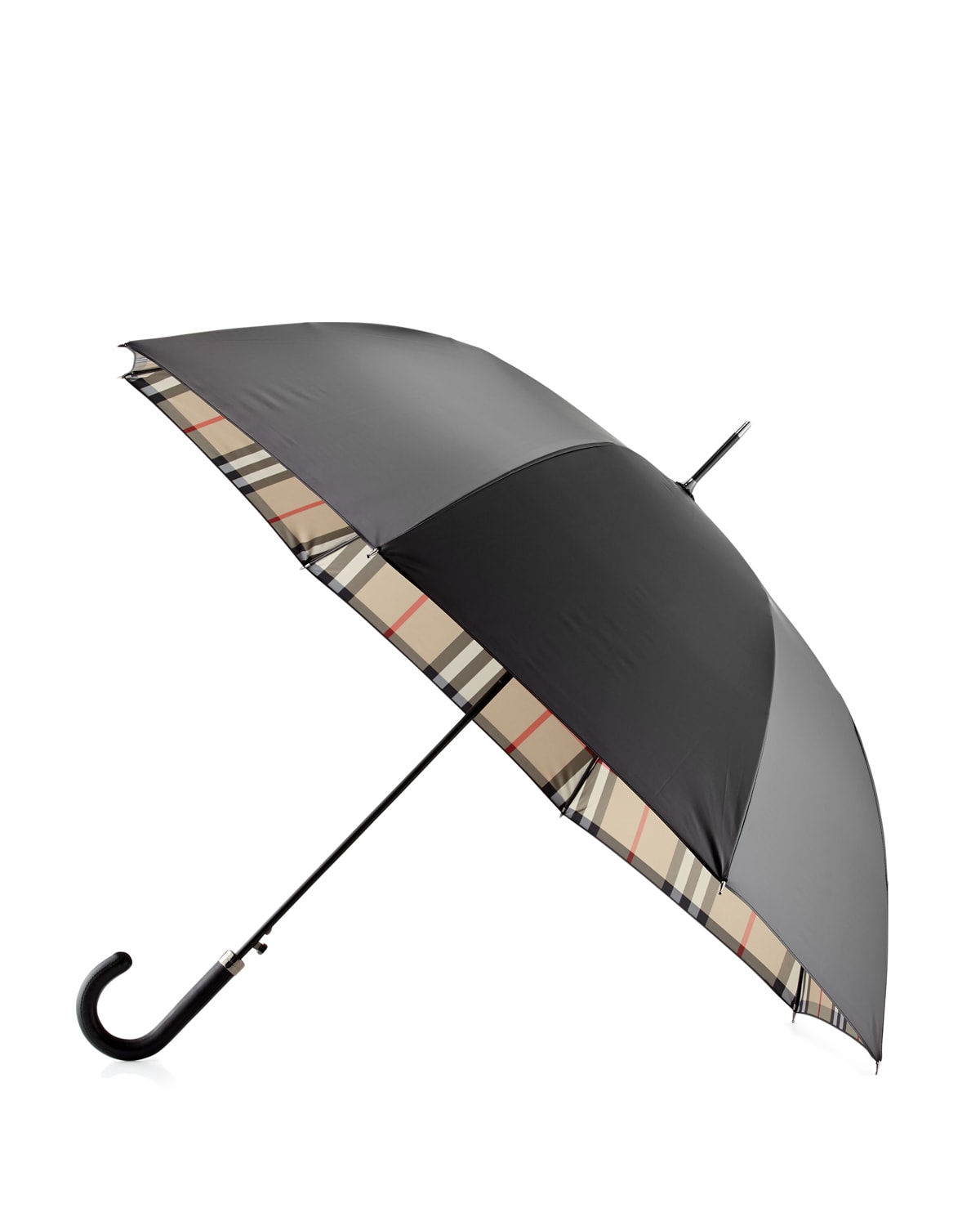 Regent Walking Umbrella Black Camel