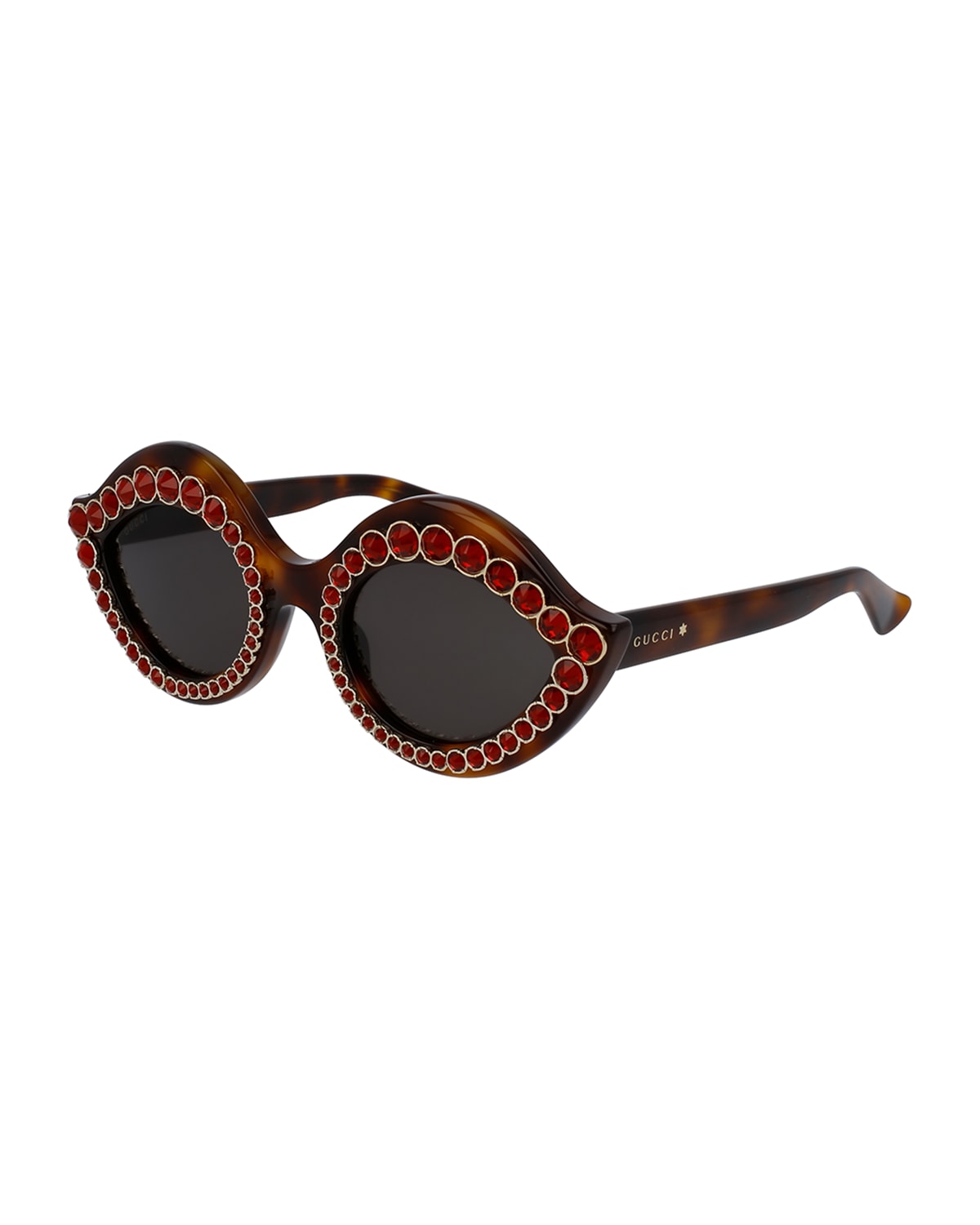 Gucci glasses with swarovski clearance crystals