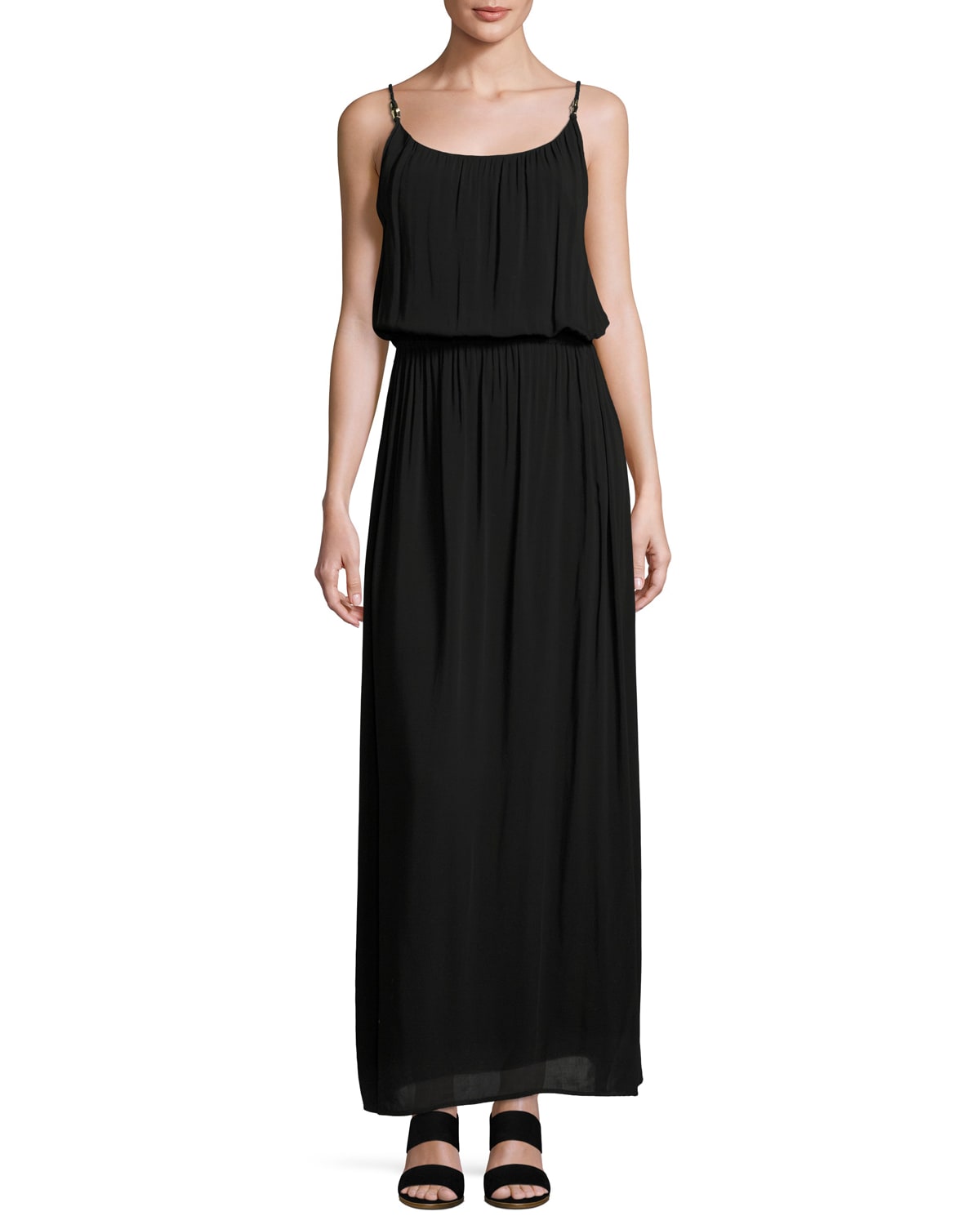 Heidi Klein Bridgehampton Coverup Maxi Dress Black