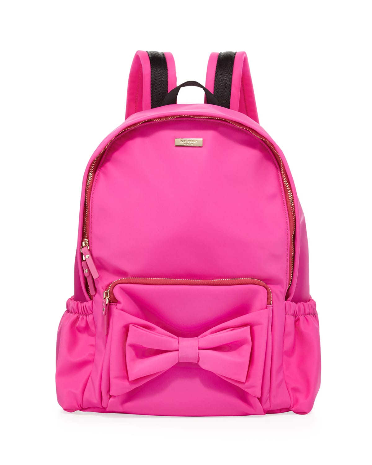 Hot pink kate spade backpack hotsell