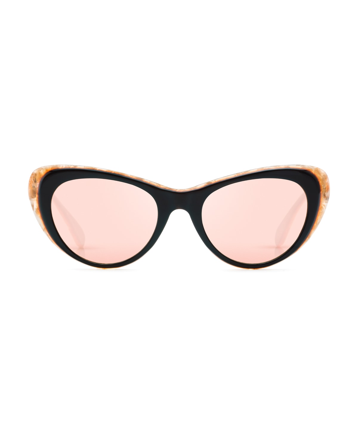 KREWE Irma Oval Mirrored Sunglasses, Mystic