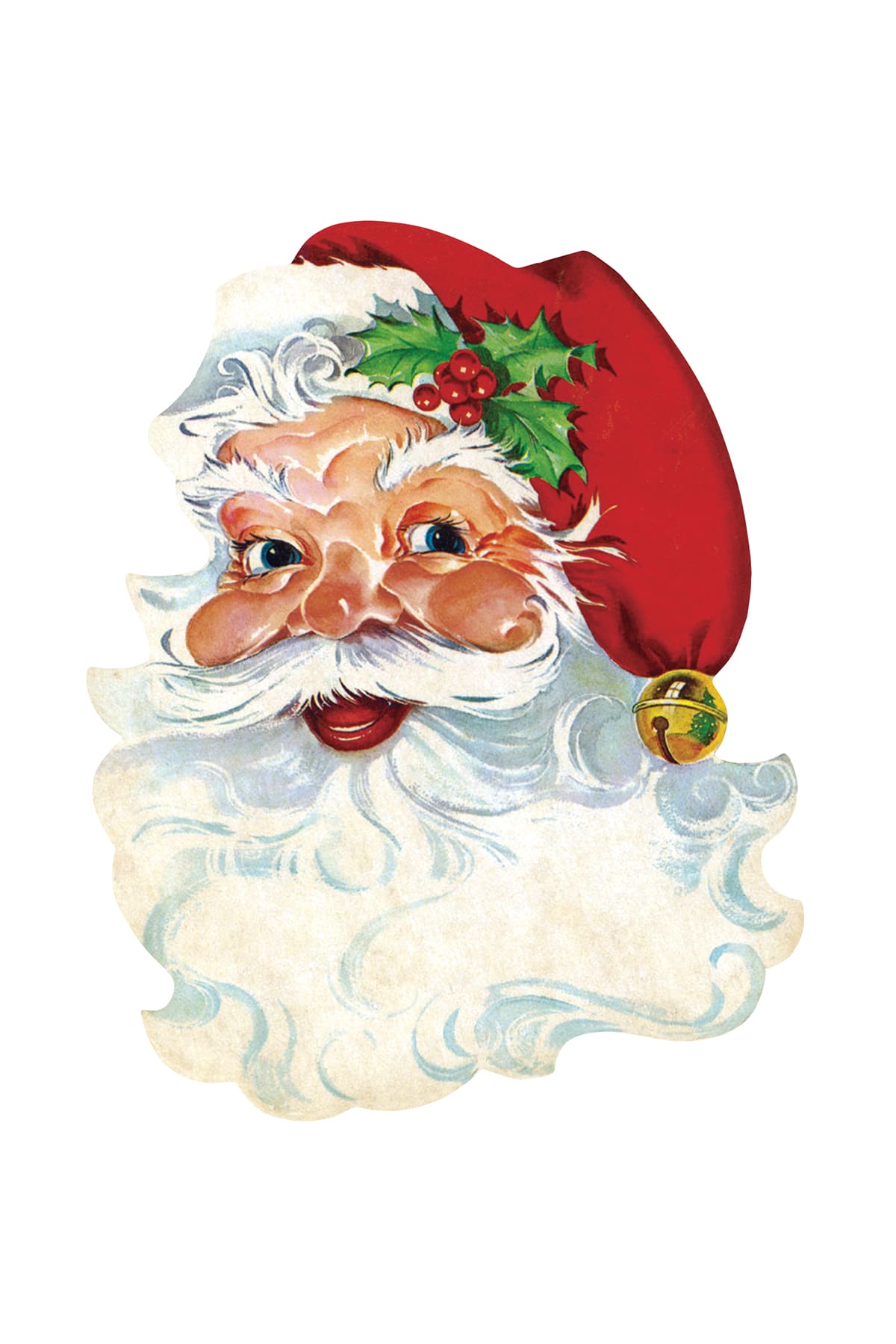 Hester & Cook Set of 12 Santa Paper Placemat
