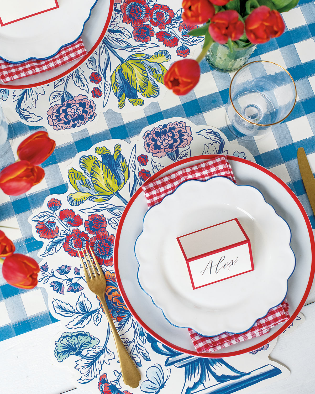 Hester & Cook China Blue Table Setting Decor Collection
