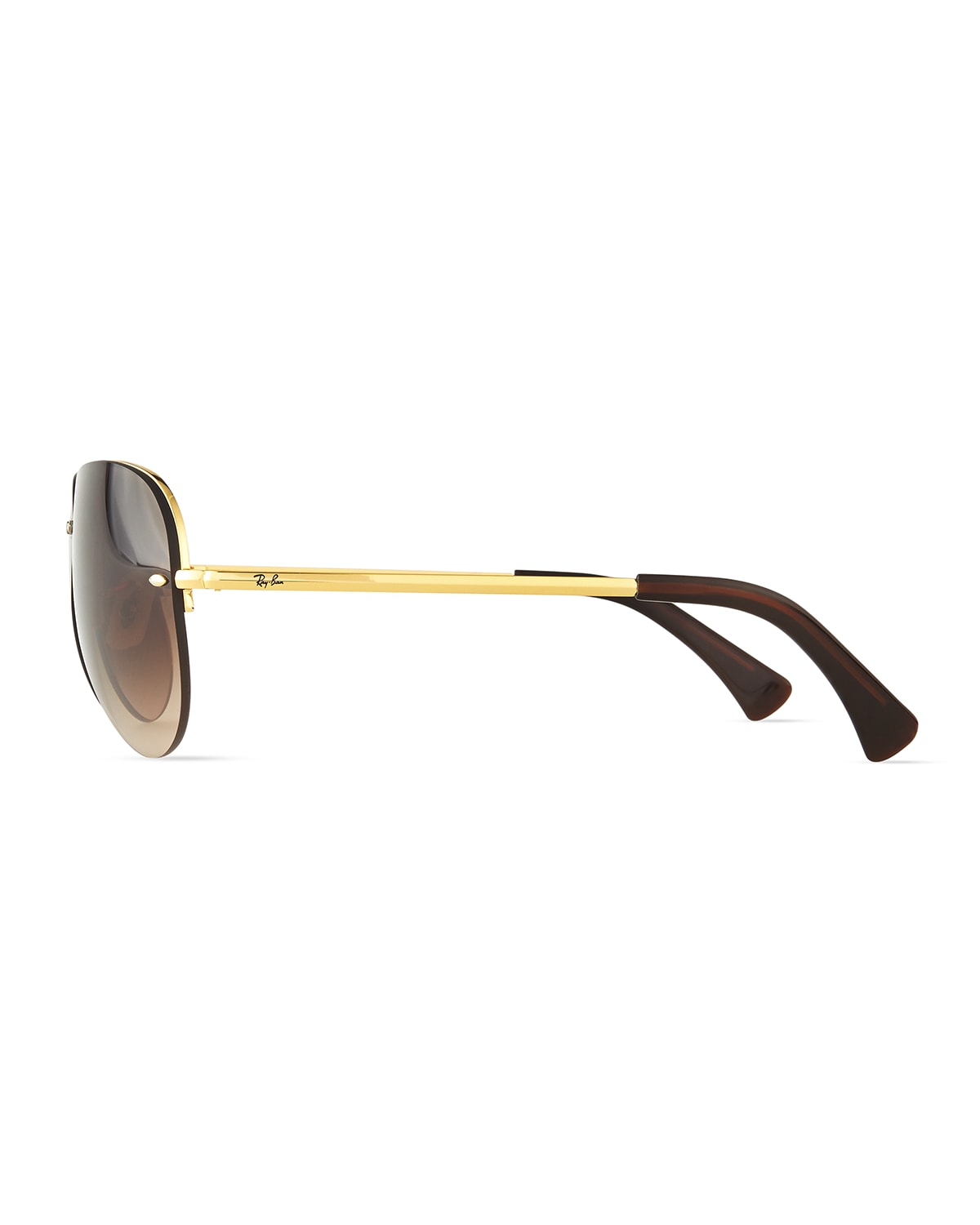 Ray ban semi rimless aviator online