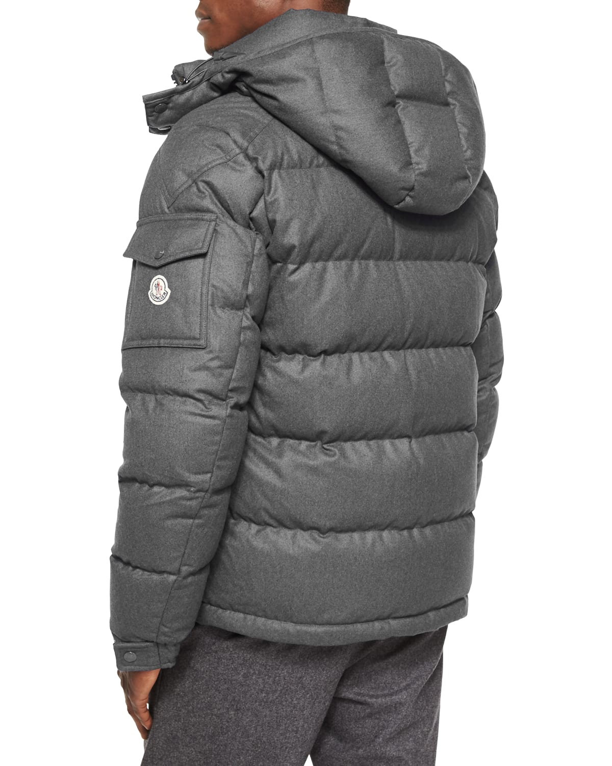 Montgenevre Quilted Down Jacket Gray