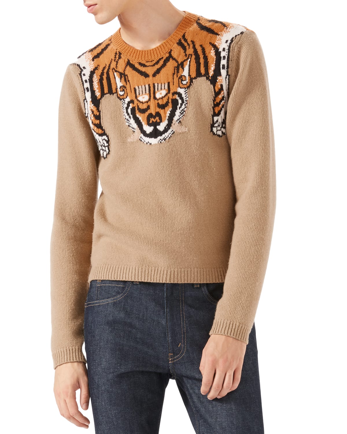 Gucci tiger long fashion sleeve