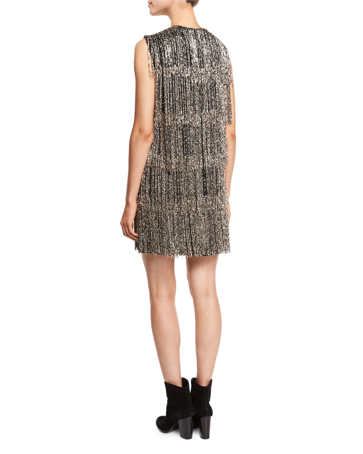 Burberry fringe dress online