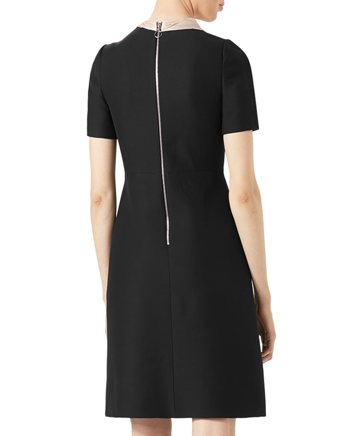 Silk A-Line Dress