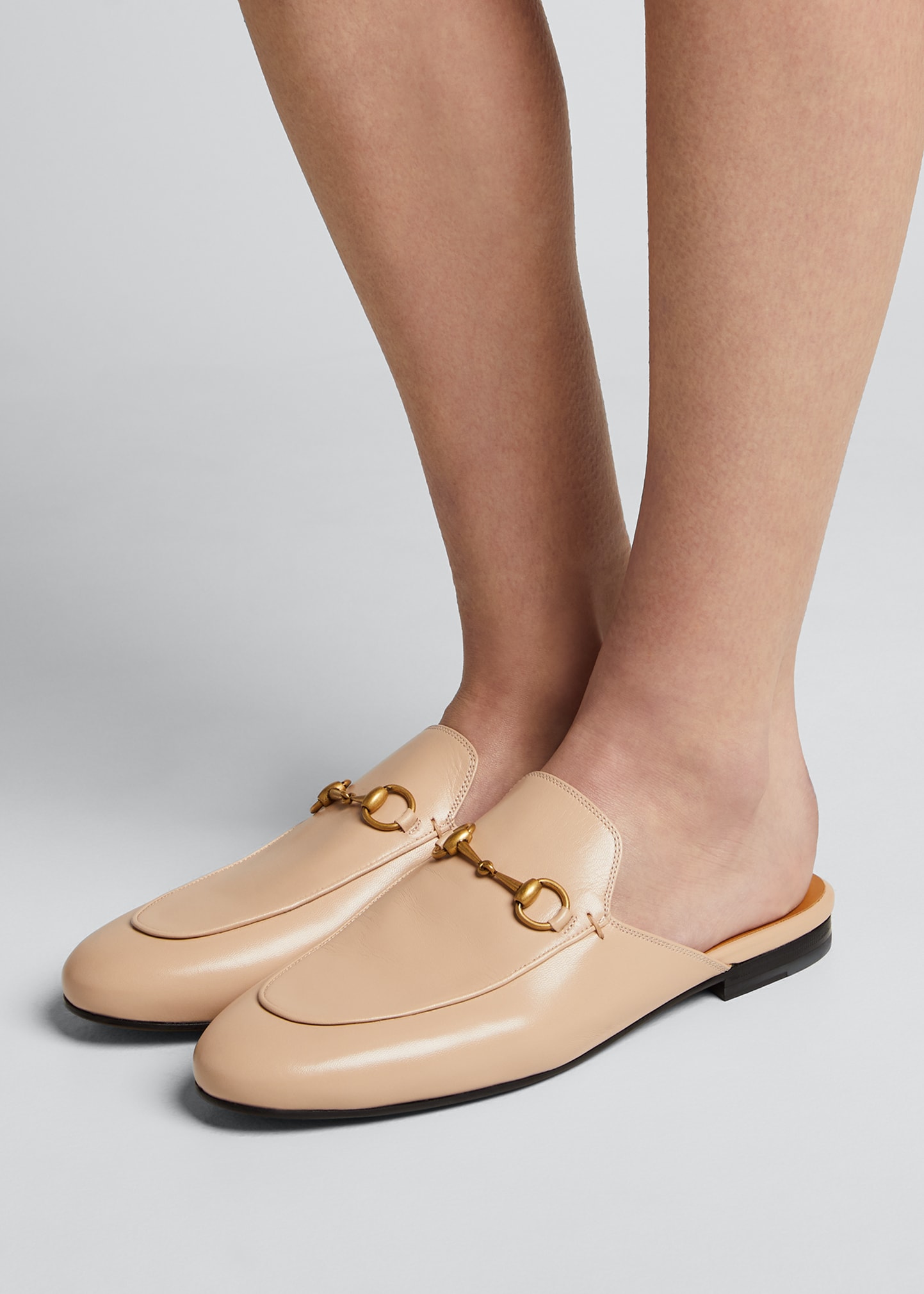 pink gucci mules