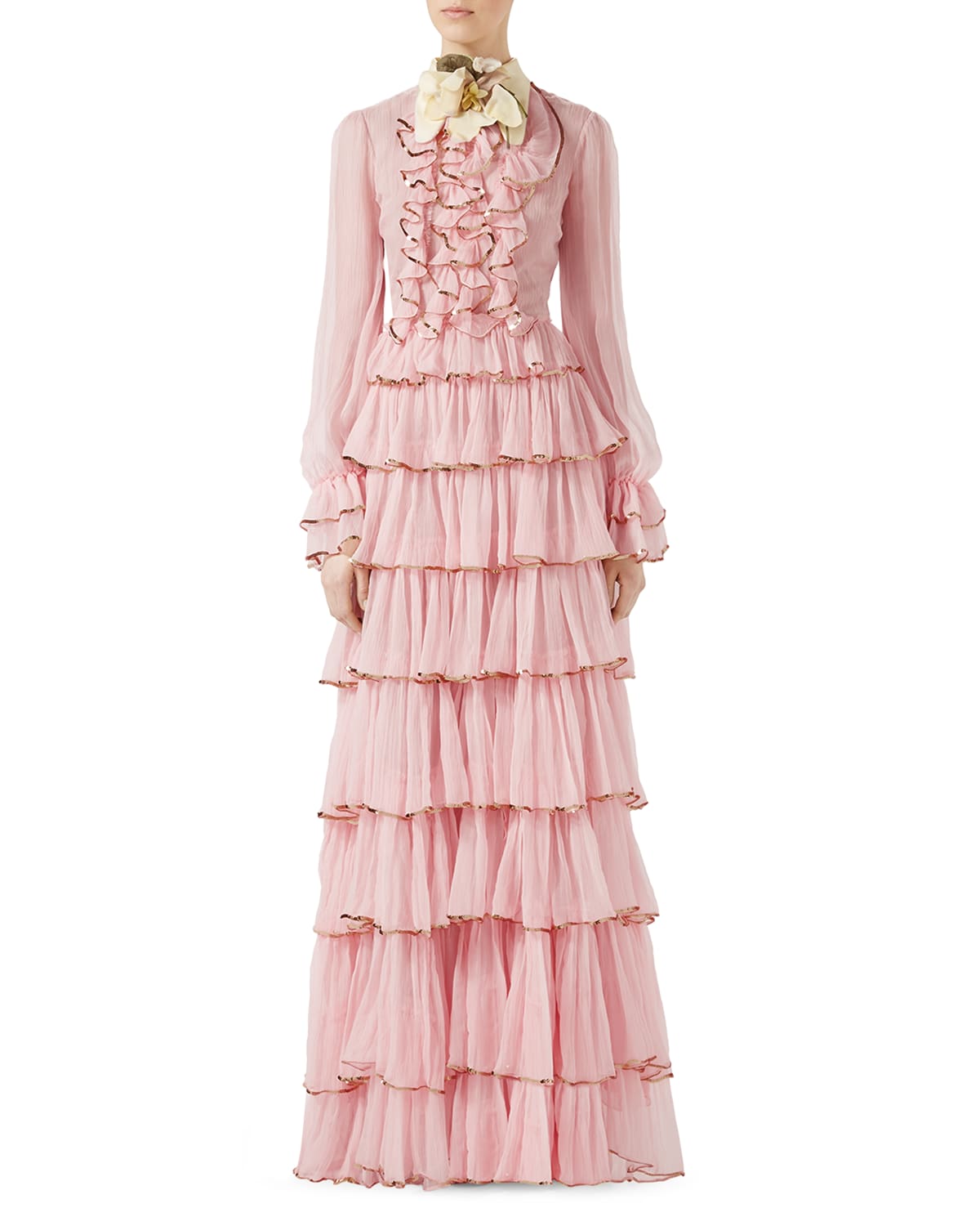 Gucci shop pink gown