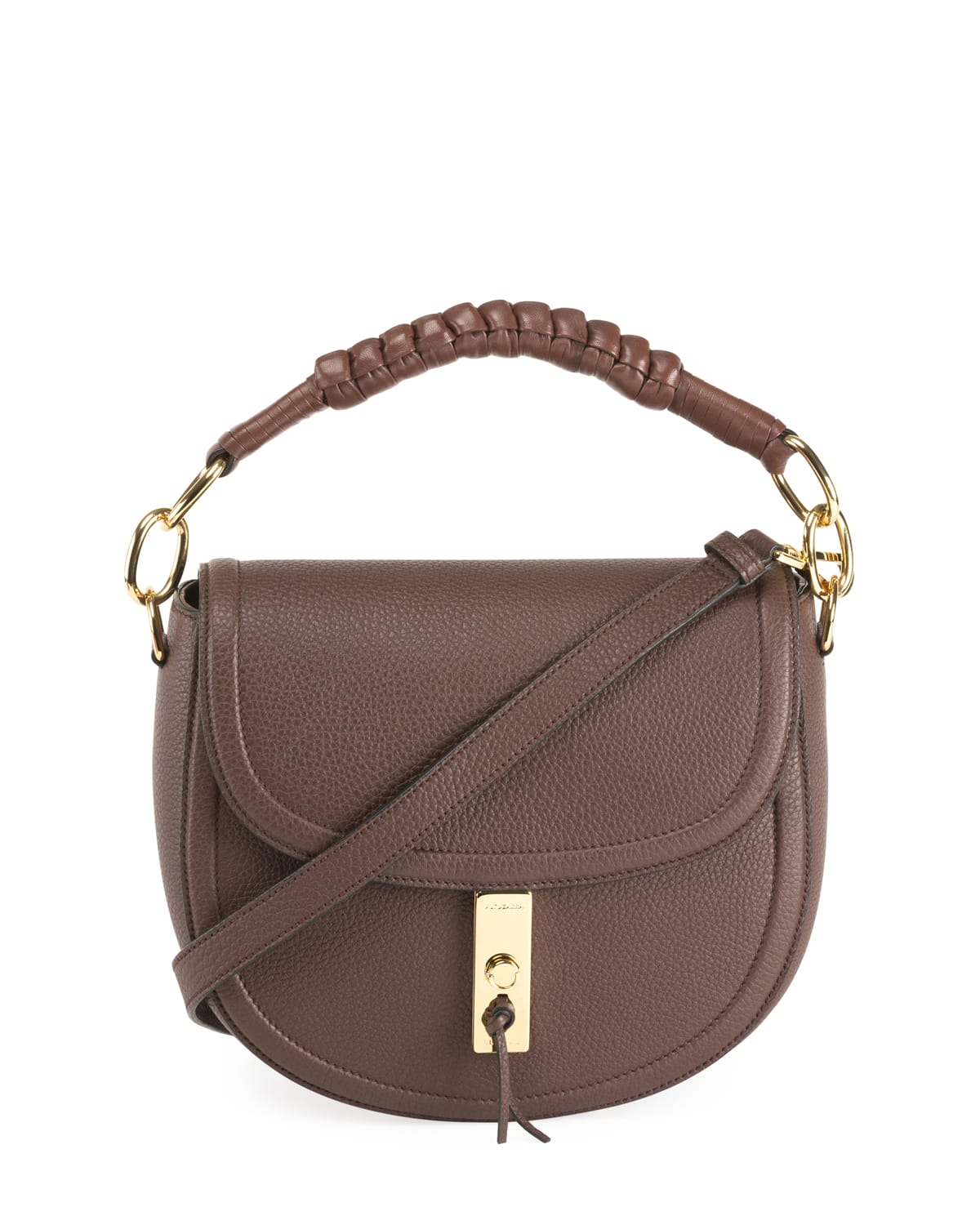 Altuzarra - Mini Braided Top-Handle Saddle Bag