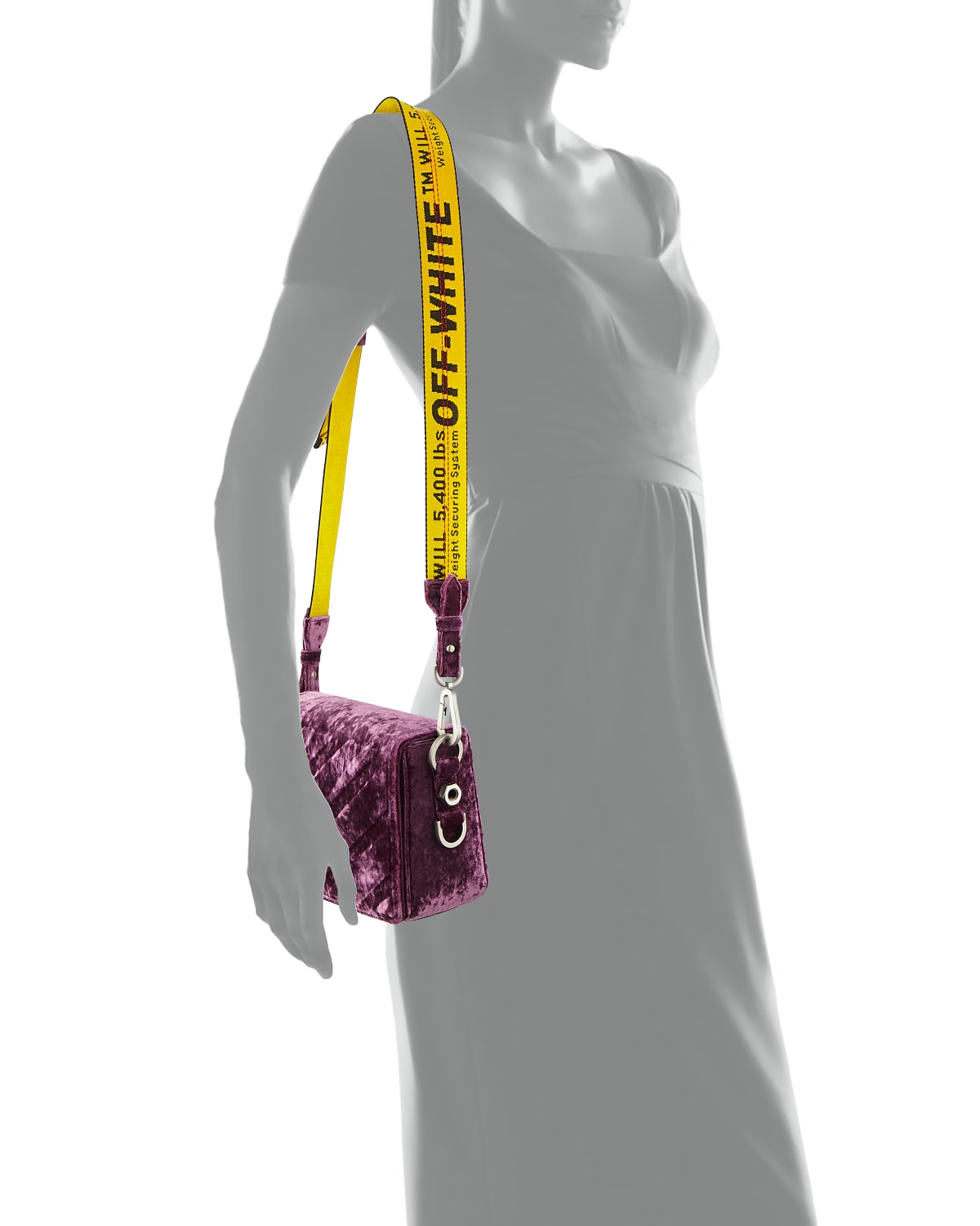 Off white diagonal shoulder bag hotsell