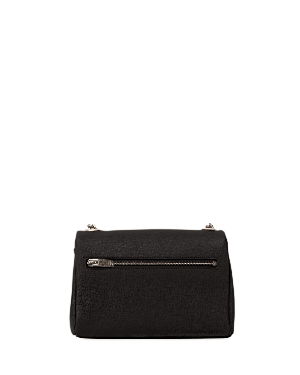 Saint Laurent Monogram YSL West Hollywood Crossbody Bag Black