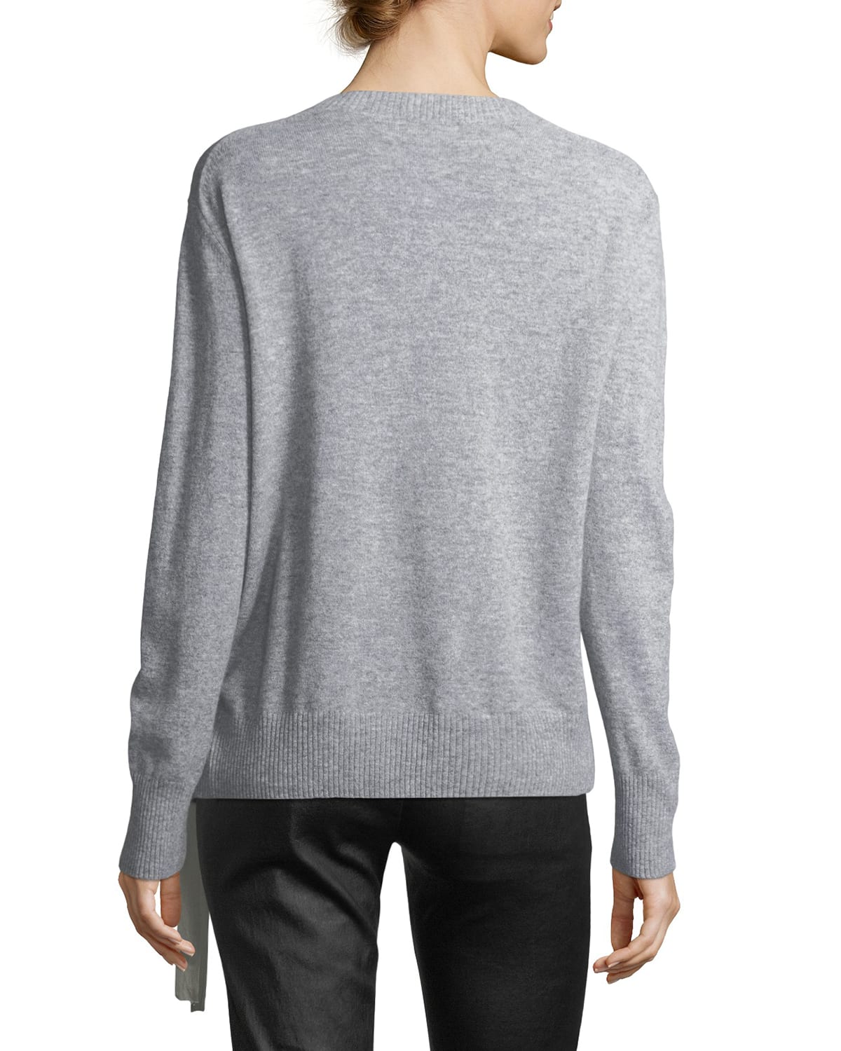 Vince side tie cashmere sweater sales