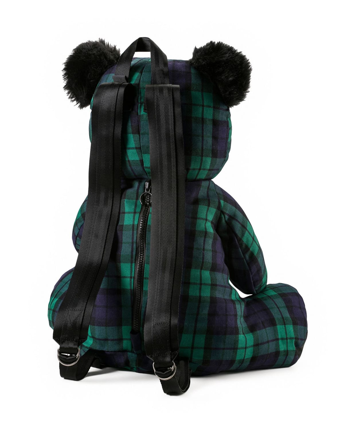 Fenty Puma by Rihanna Mascot Bear Plaid Backpack