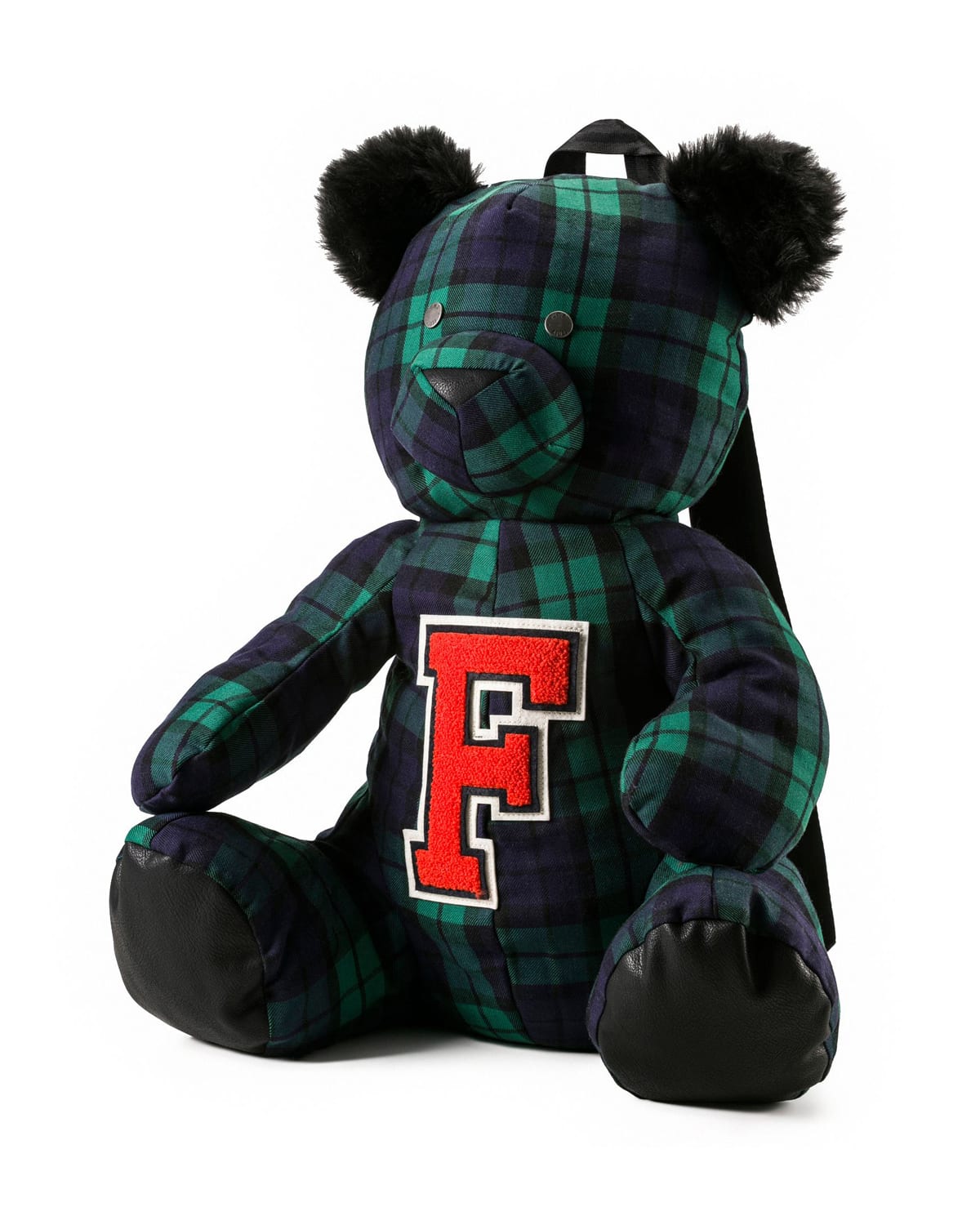 Fenty Puma by Rihanna Mascot Bear Plaid Backpack