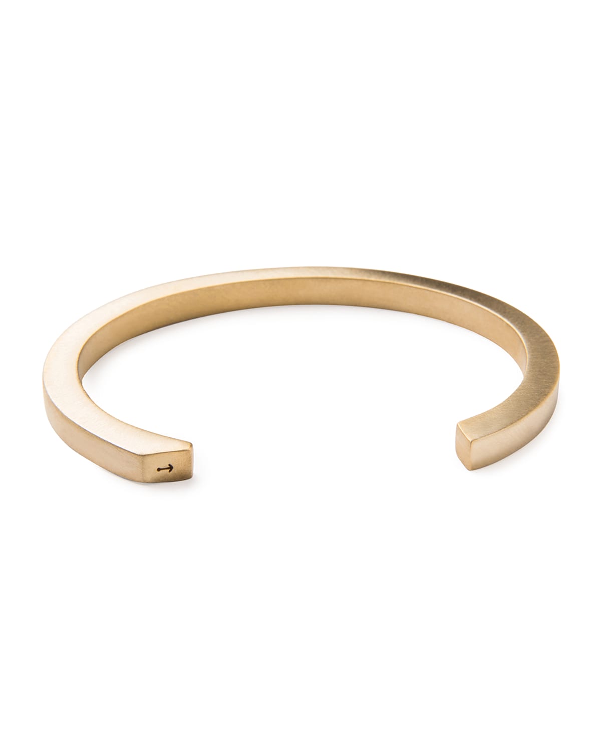 Ipsum Men s Medium Brass Cuff Bracelet