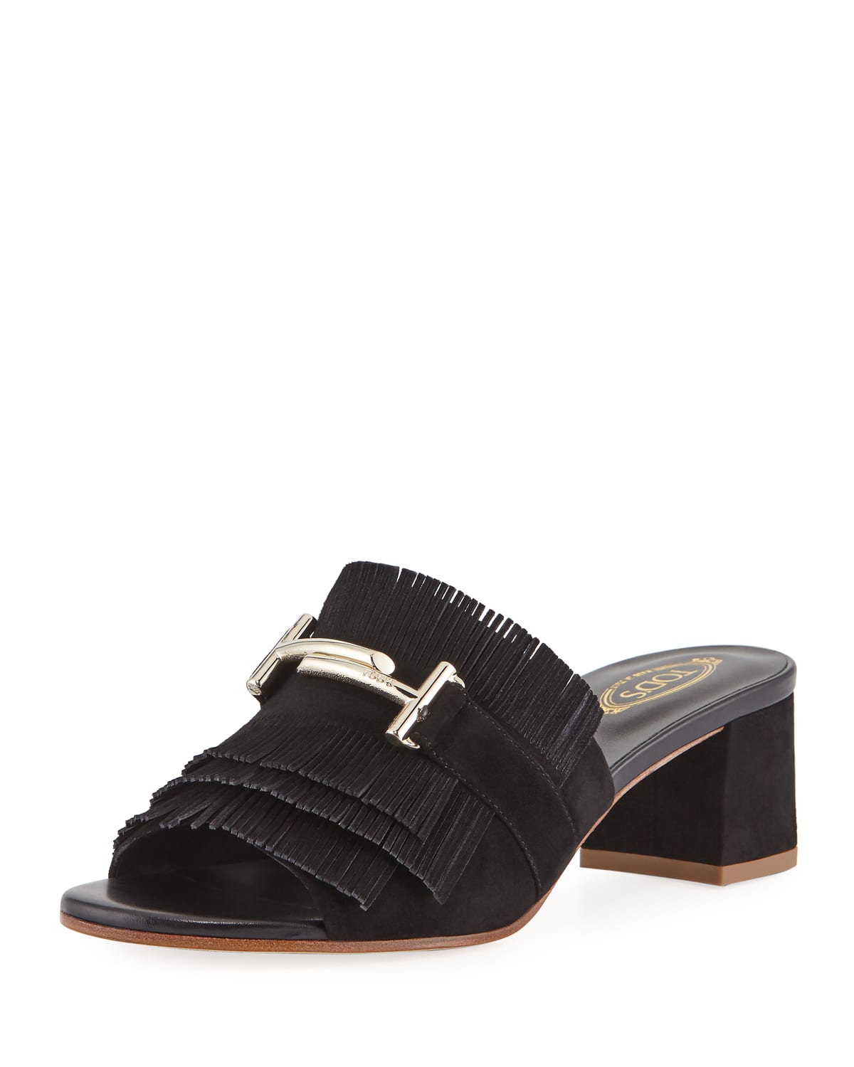 Tod's double t mule sales