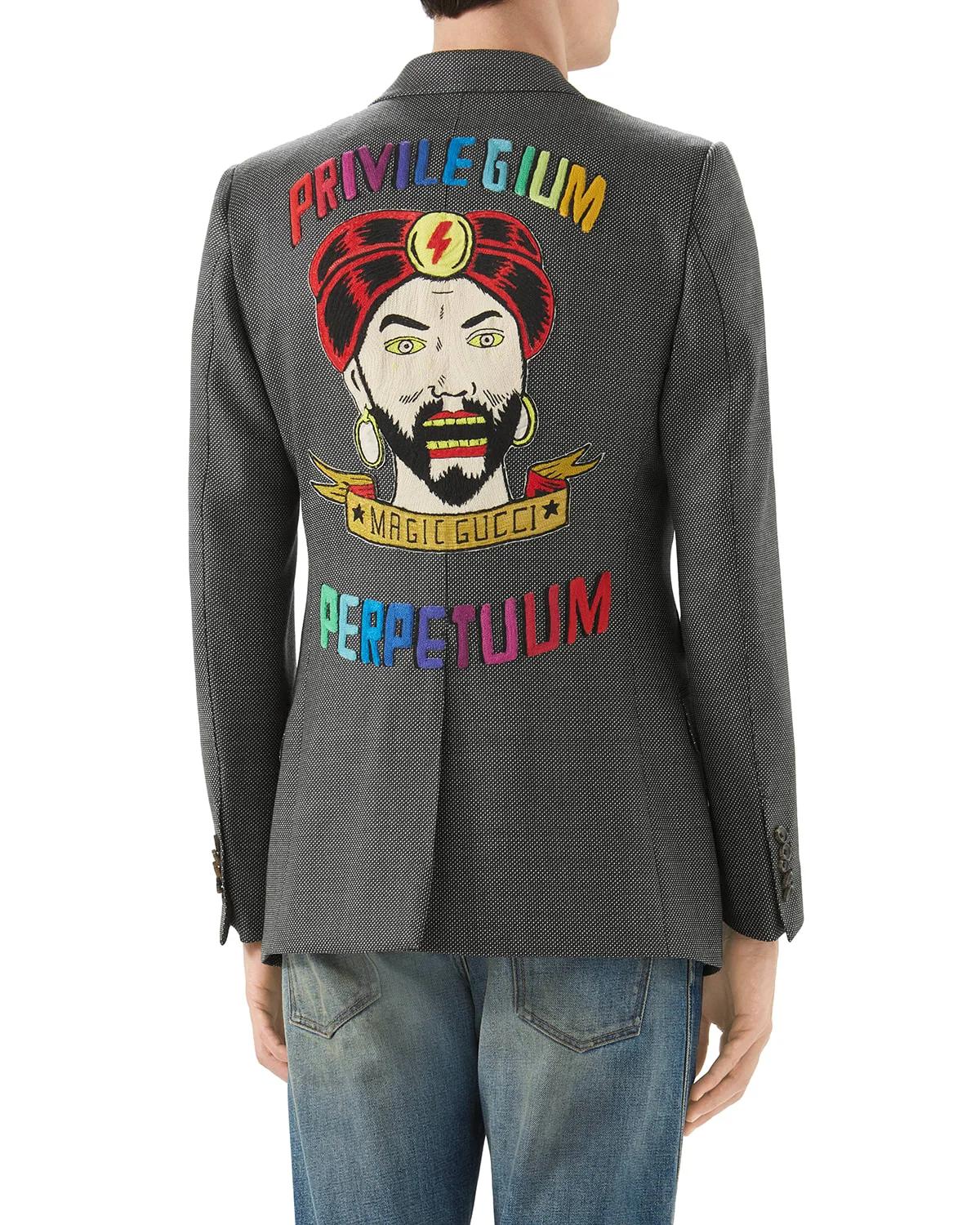 Gucci Formal Mitford Wool Jacket