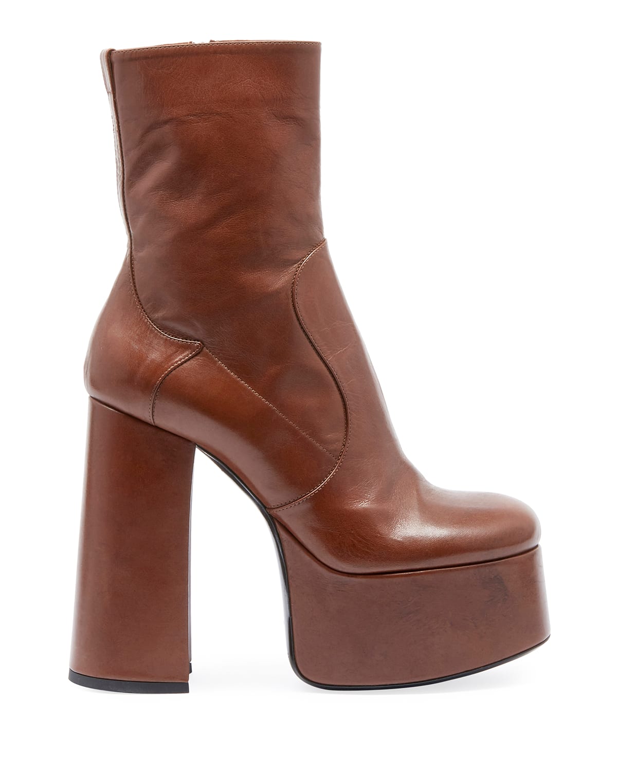 Billy platform bootie in leather shop