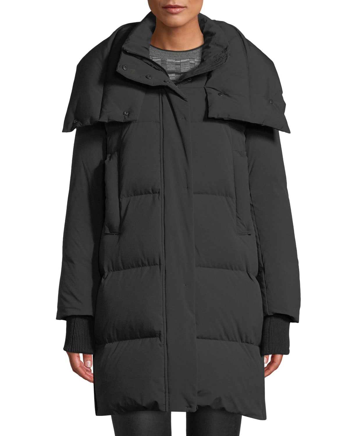 Derek Lam 10 Crosby Long Oversized Down Fill Parka