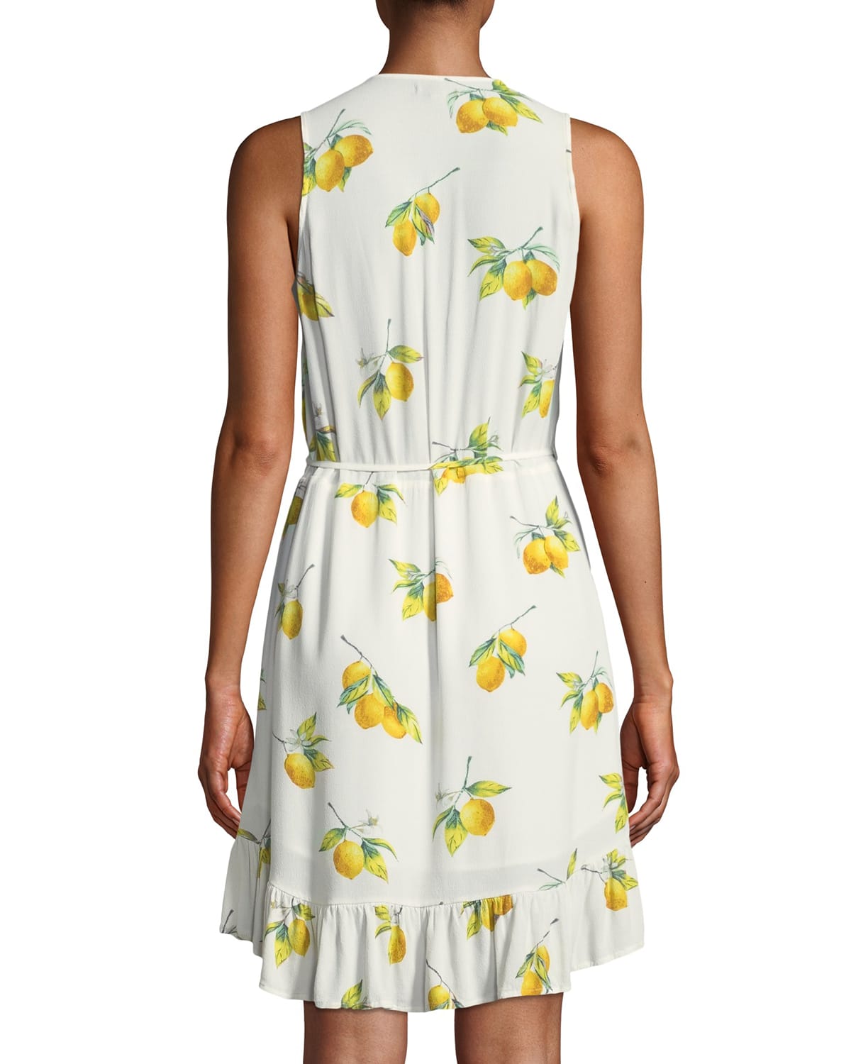 Rails Madison Lemon Print Wrap Dress