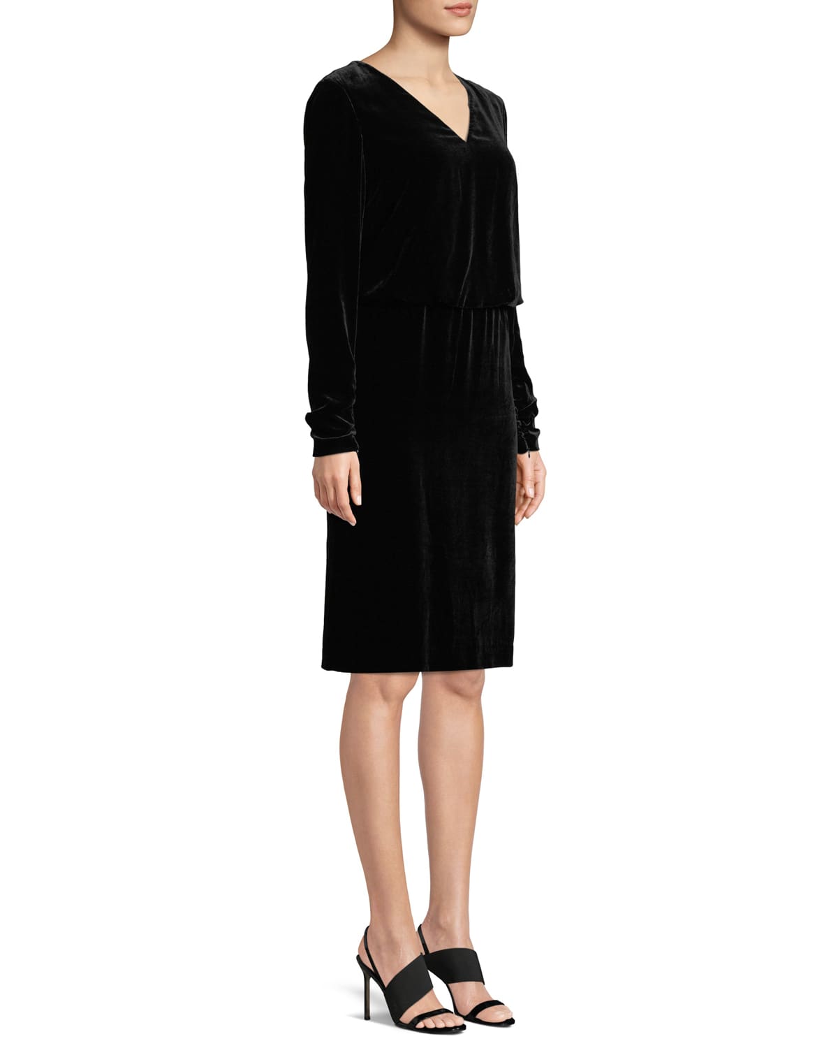 Lafayette 148 velvet dress sales