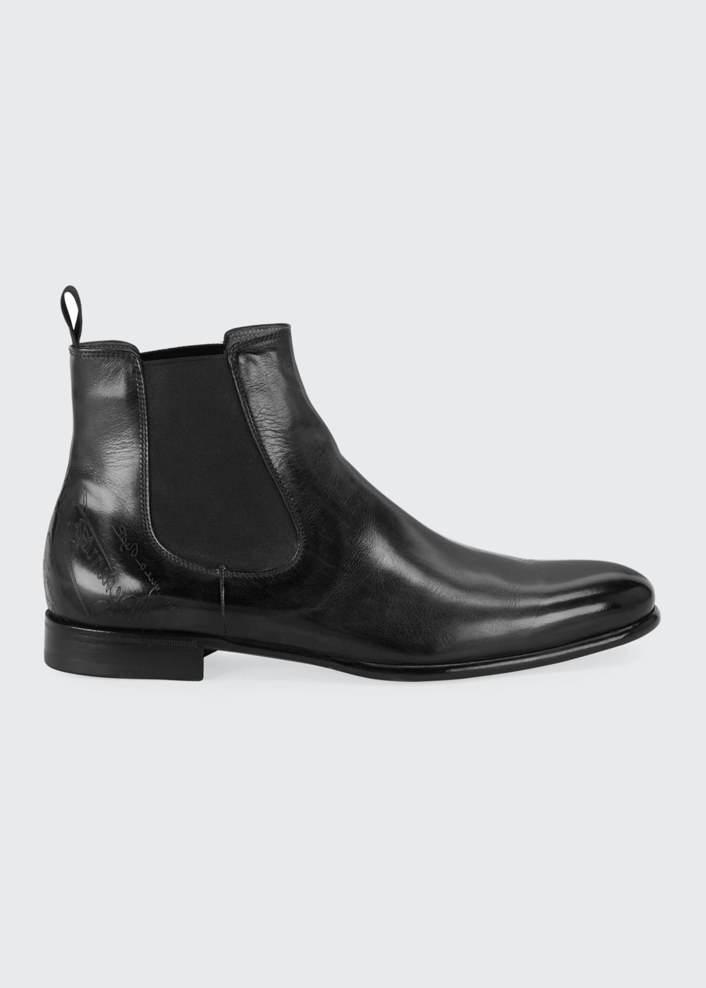 mens leather chelsea boots