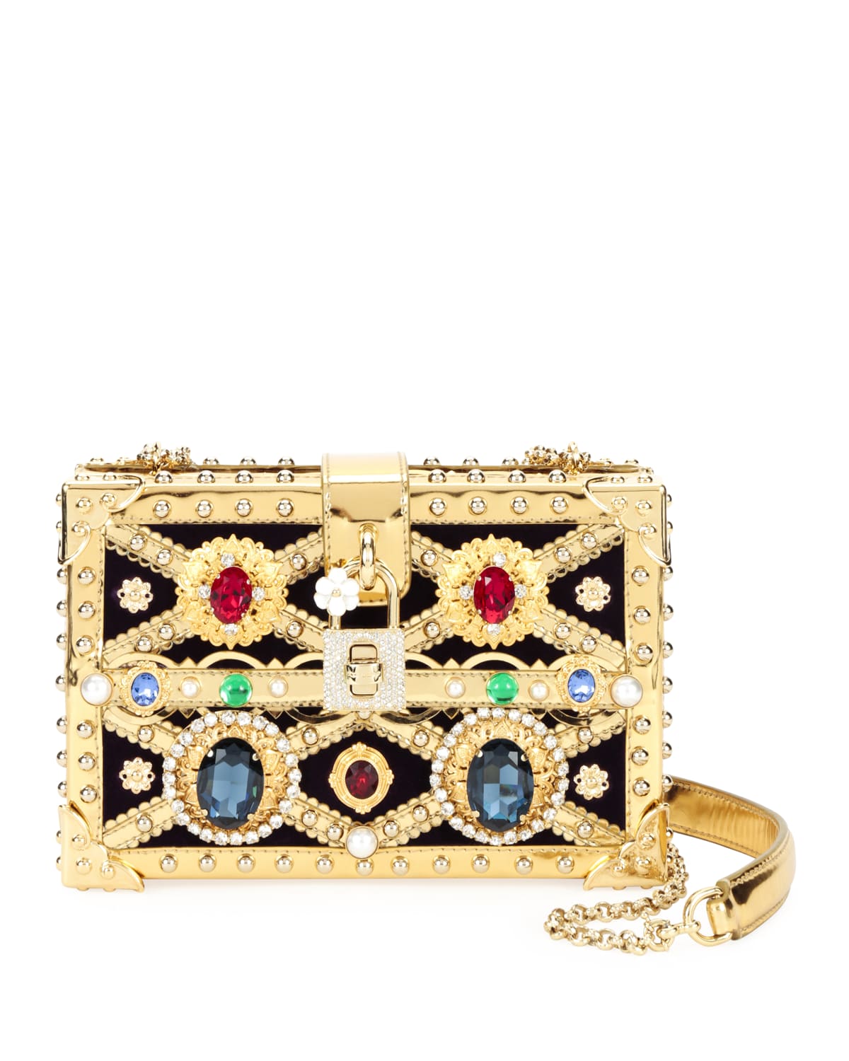 Dolce and 2025 gabbana box clutch