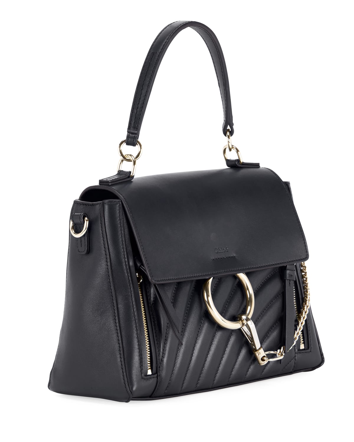 Faye Day Small Quilted Leather Shoulder Bag