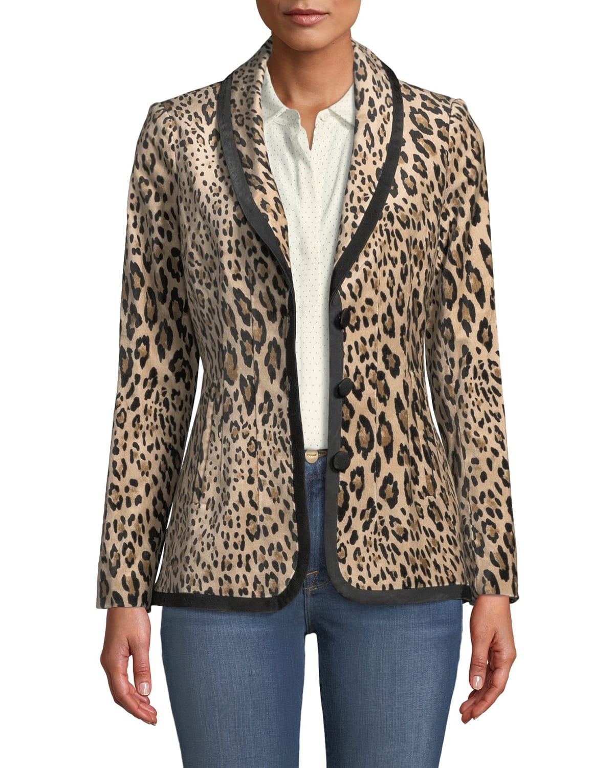 Frame leopard jacket hotsell