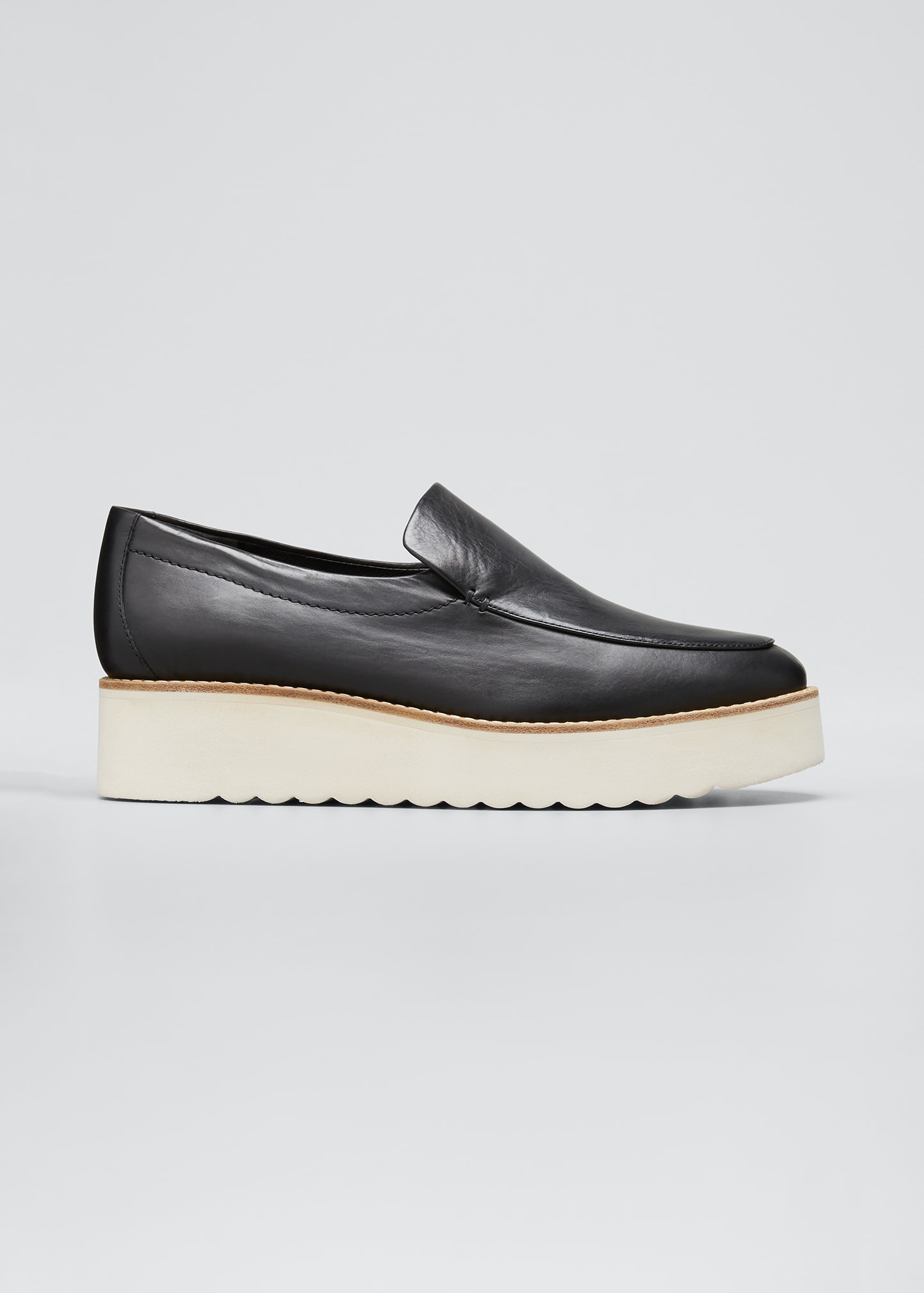 vince platform loafer